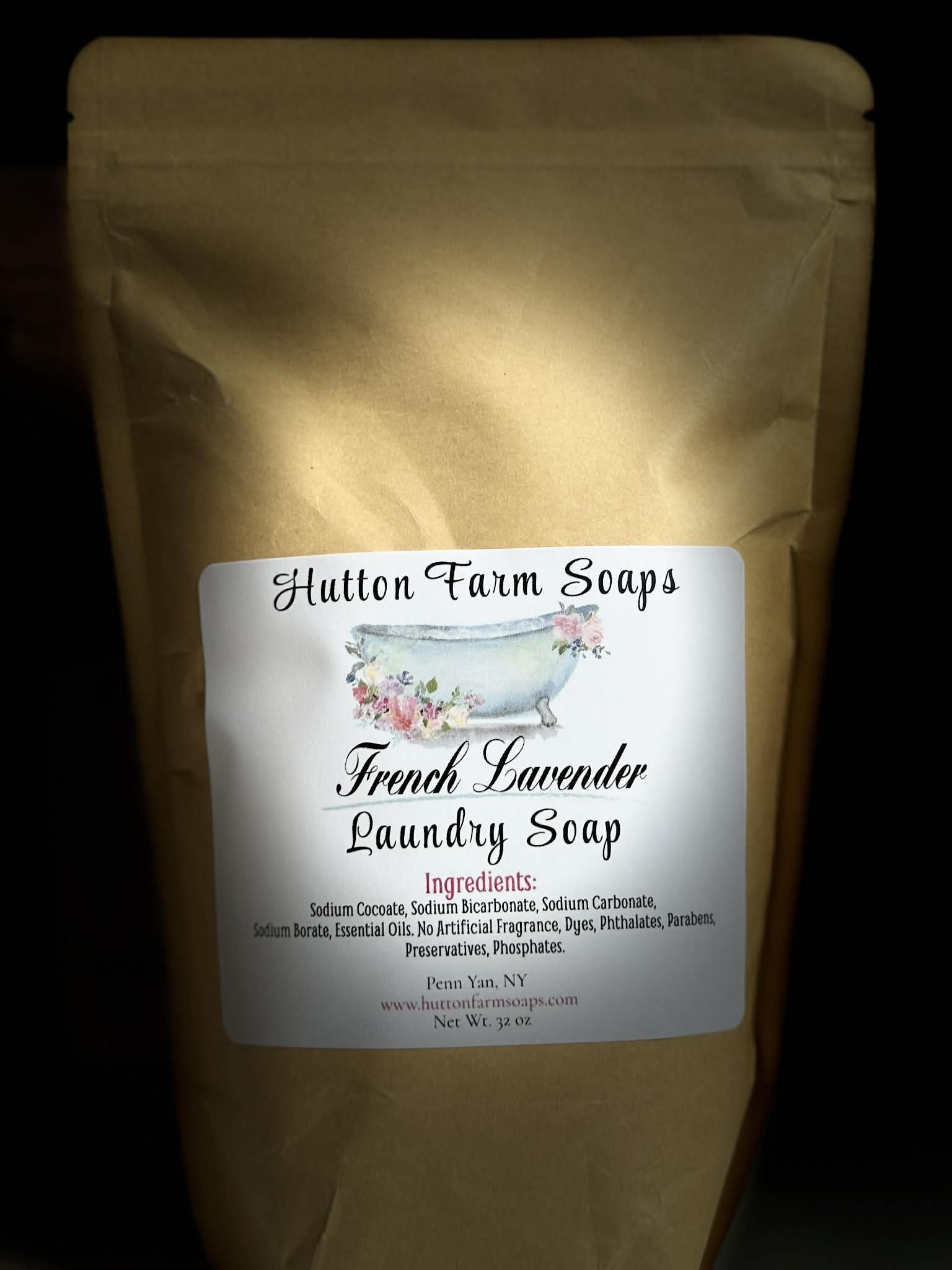 Powder Lavender Laundry Soap