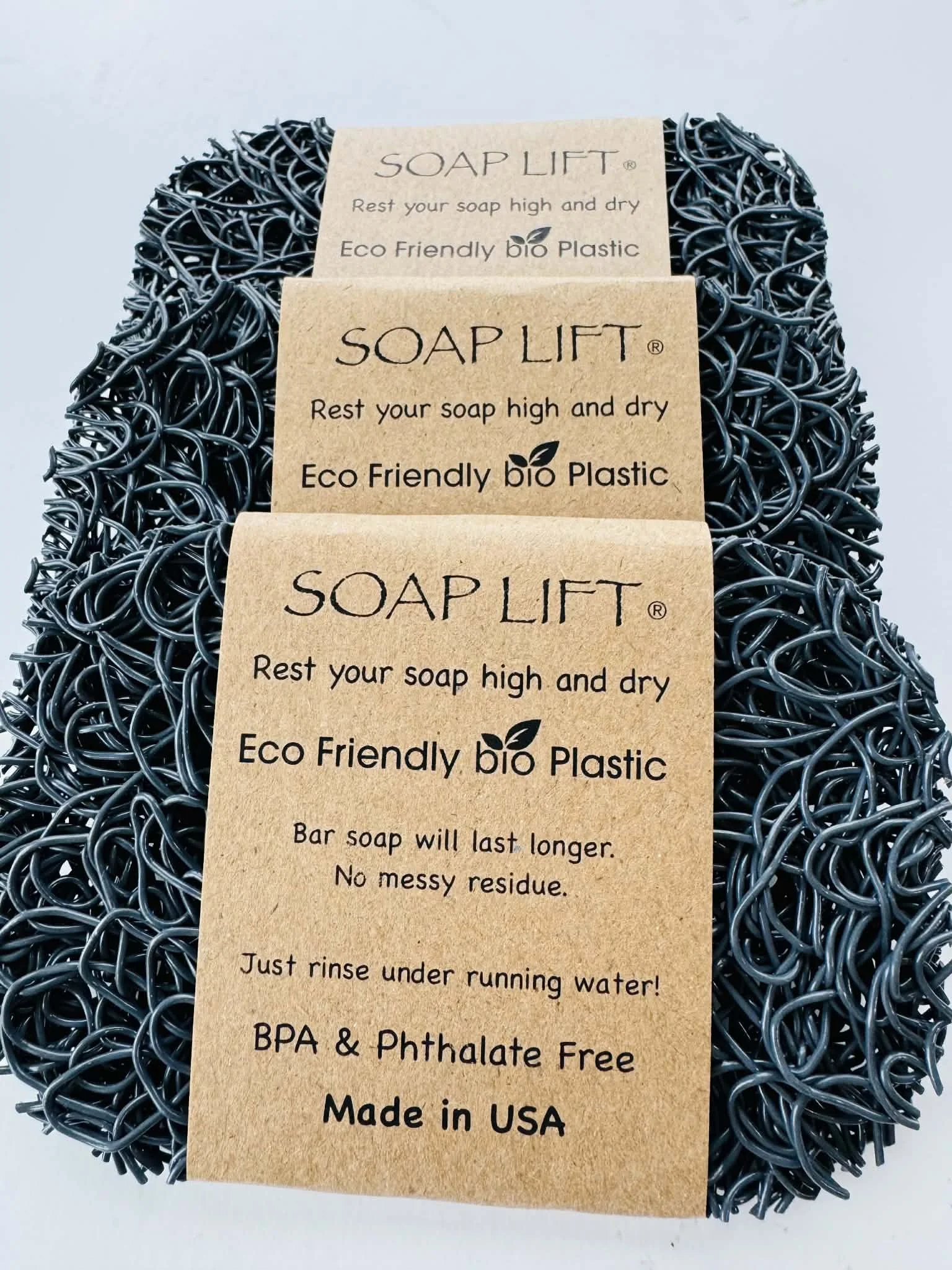 Soap Saver Lift® — Charcoal