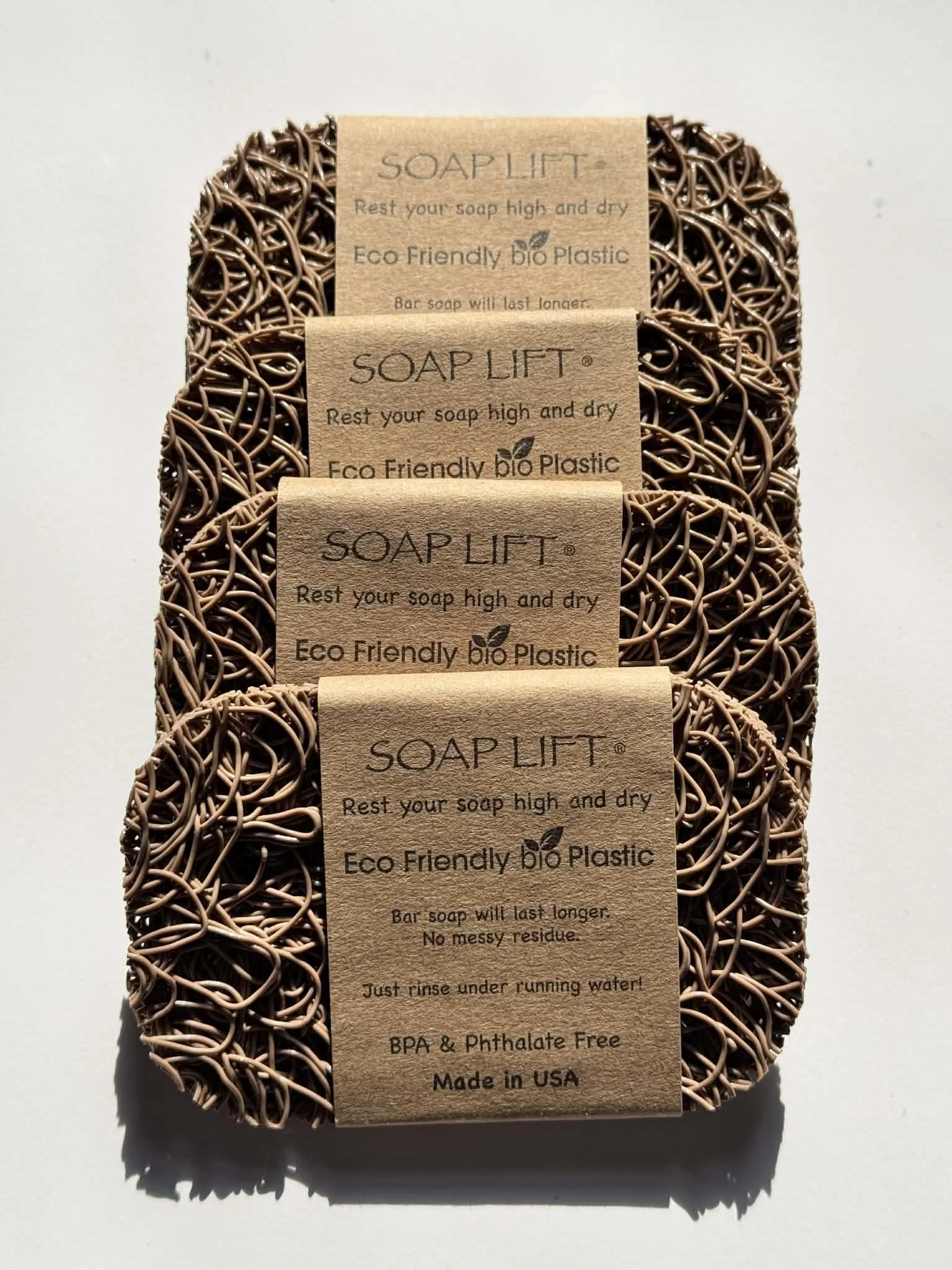 Soap Saver Lift® — Brown