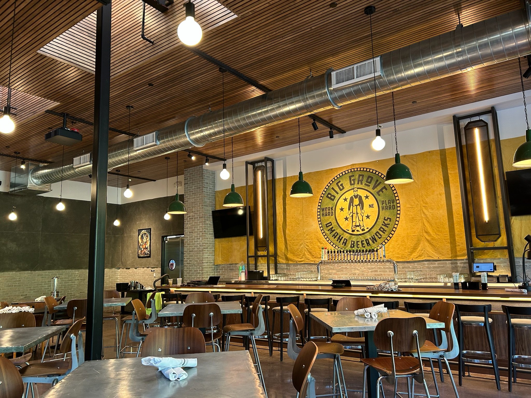 An image of Big Grove Brewery.