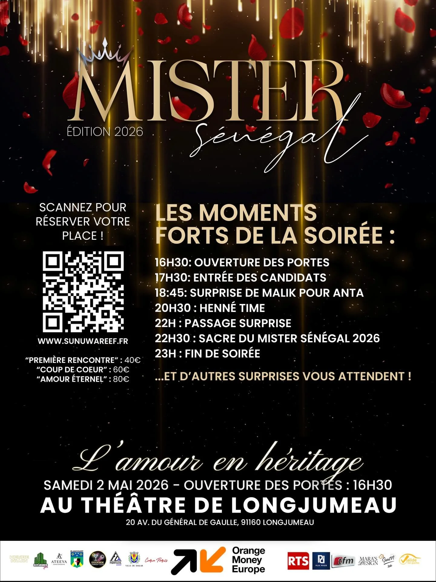 Voici le programme de notre &eacute;dition 2026 ✨

Une soir&eacute;e qui marque la fin de plusieurs mois de pr&eacute;paration et le d&eacute;but d&rsquo;une nouvelle histoire pour l&rsquo;un d&rsquo;entre eux&hellip;

Pr&eacute;parez-vous &agrave; v