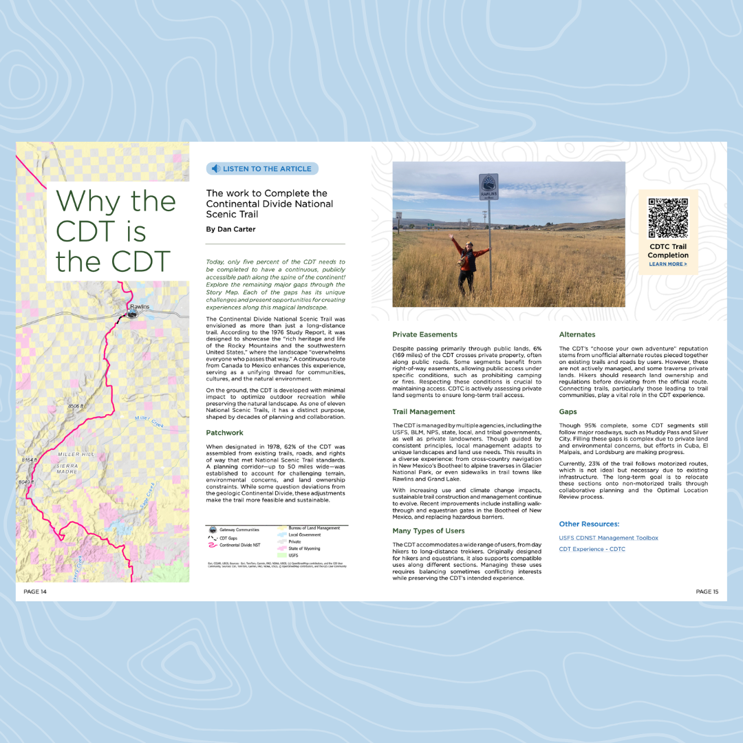 CDTC Magazine Spread