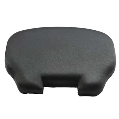 A black or dark gray gaming controller thumb grip or joystick cap.