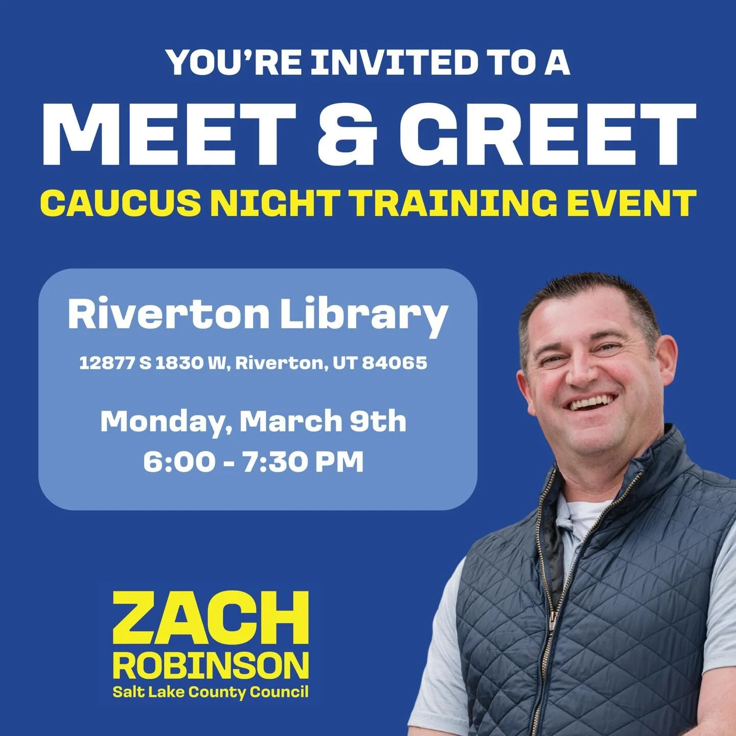 Yesterday&rsquo;s Meet &amp; Greet was a blast, and my next one is right around the corner!

I&rsquo;ll be at the Riverton Library on Monday, March 9 from 6-7:30 pm. I would love to see you there!