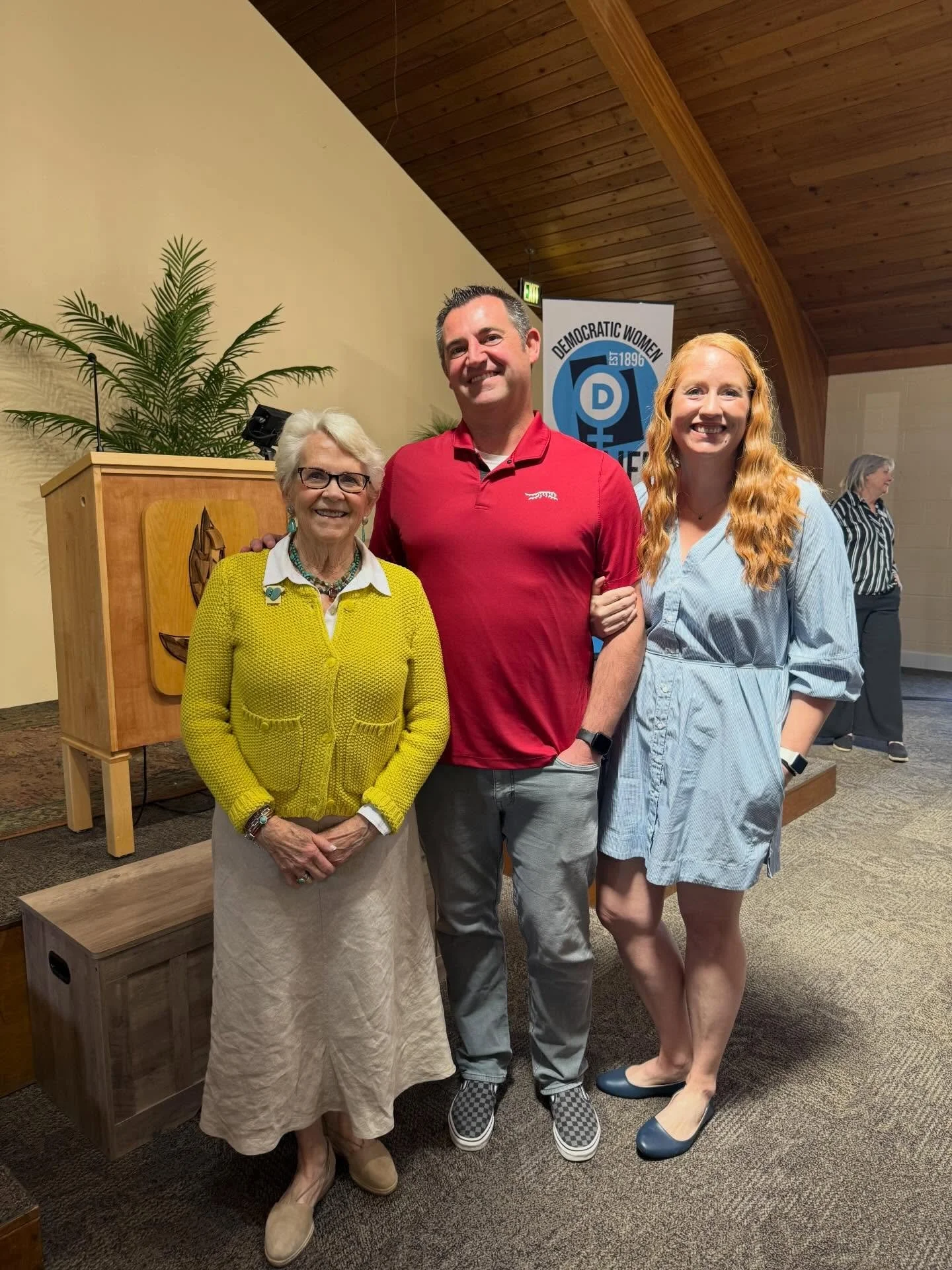 Today, Nichole and I joined the @wdcutah to celebrate Carol Spackman-Moss. Carol is a mentor for me. I&rsquo;ve known her  for pretty much my entire life, and she&rsquo;s a major reason to why I&rsquo;m involved in politics. Just being there to see h