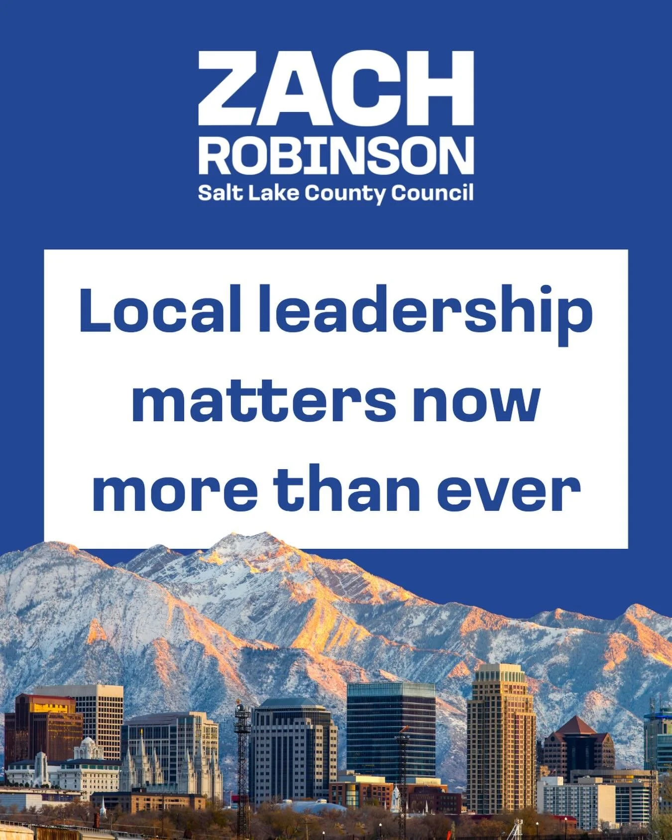 Local leadership matters more than ever. The decisions we make at the county level shape our neighborhoods and I&rsquo;m running to make sure those decisions reflect our shared values.