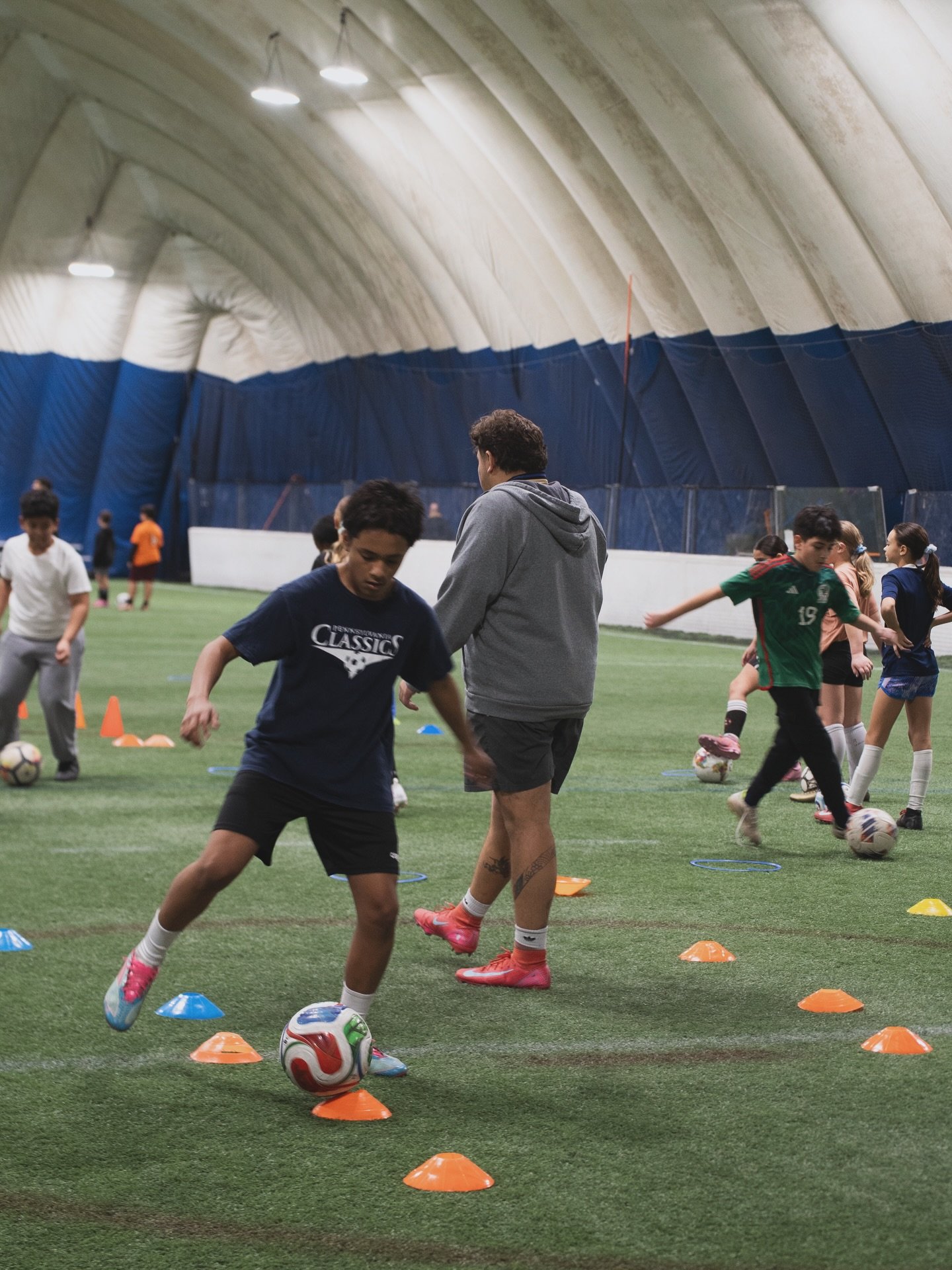 Building 1v1 technical players ⚽️ #soccer #berks #berkscounty #soccertraining