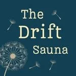 Logo of The Drift Sauna, a finnish style steam sauna in Bideford, a dandelion.