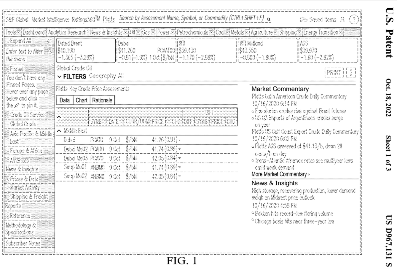 Patented benchmark design - Showing the maximum single row tiles