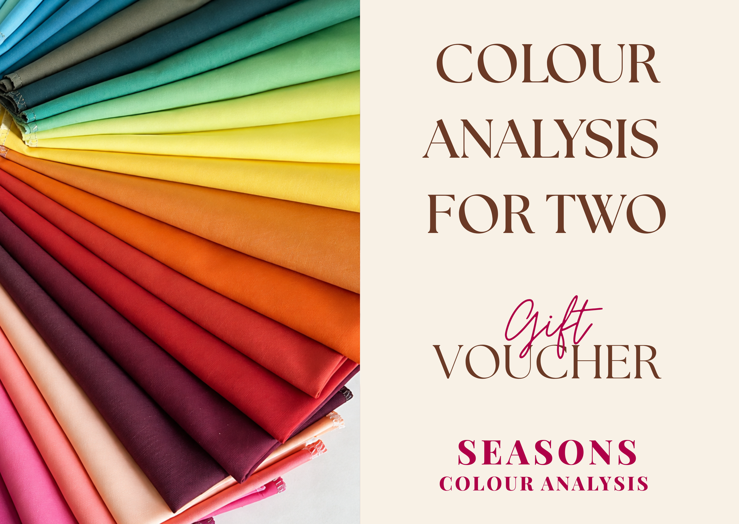 Colour Analysis For Two Gift Card