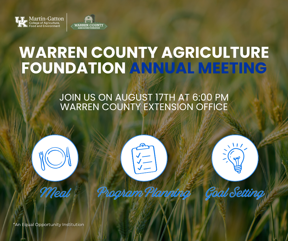 Warren County Ag Foundation Annual Meeting