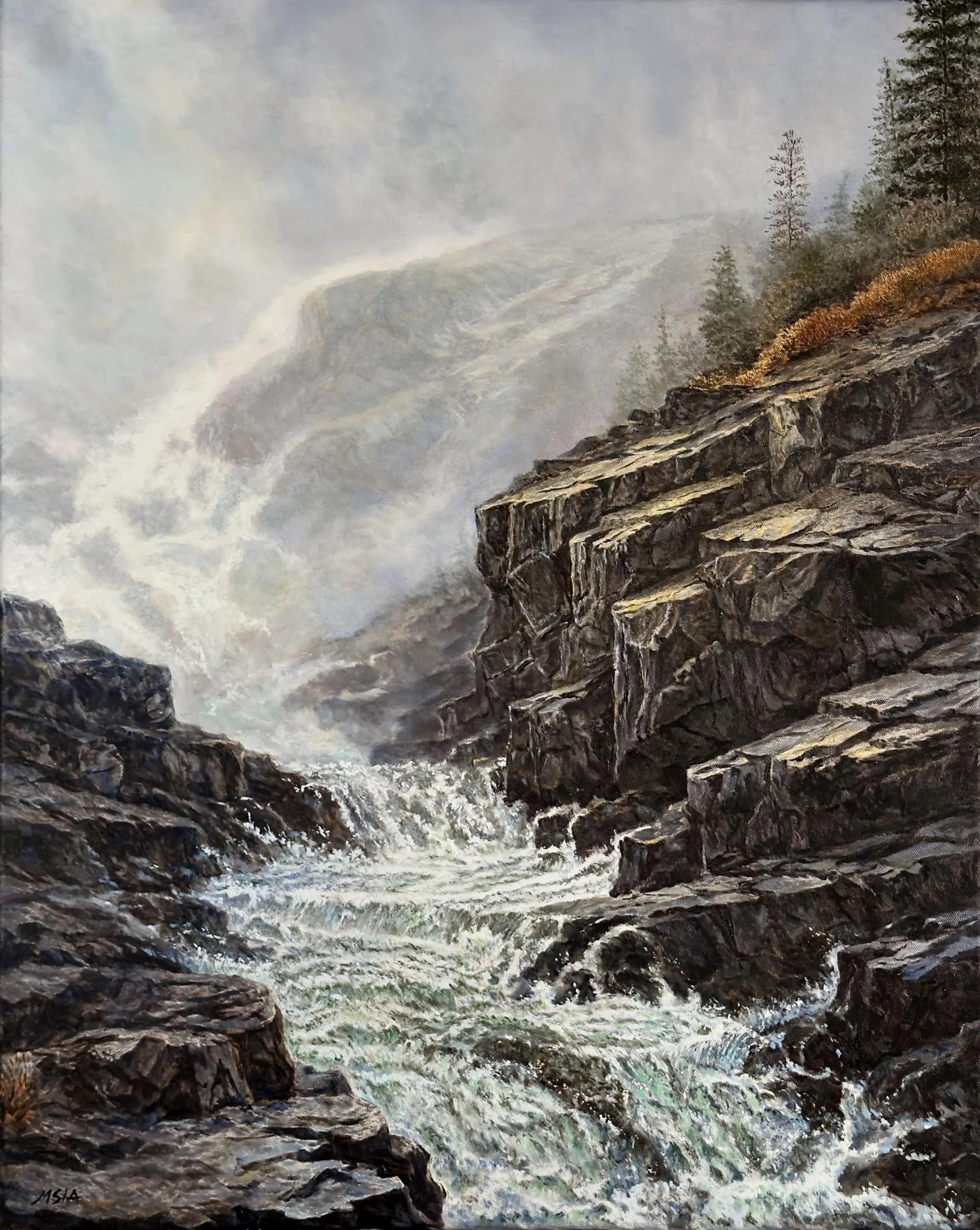  Where the Stone Learns to Move  
30" × 24"&nbsp;&nbsp;&nbsp;&nbsp;&nbsp;&nbsp;&nbsp;&nbsp;&nbsp;2026