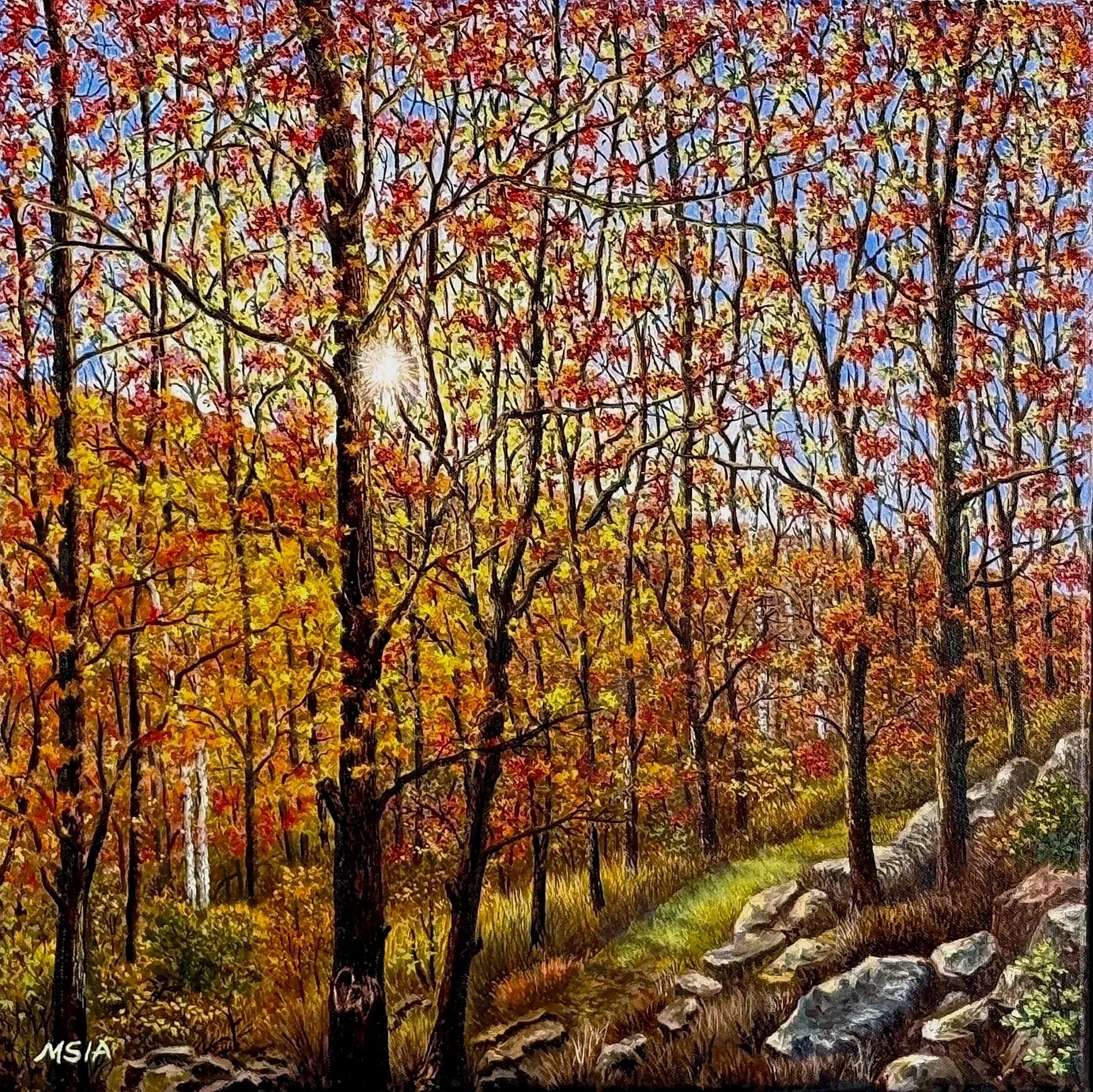  Where Light Remains  
20" × 20"&nbsp;&nbsp;&nbsp;&nbsp;&nbsp;&nbsp;2024