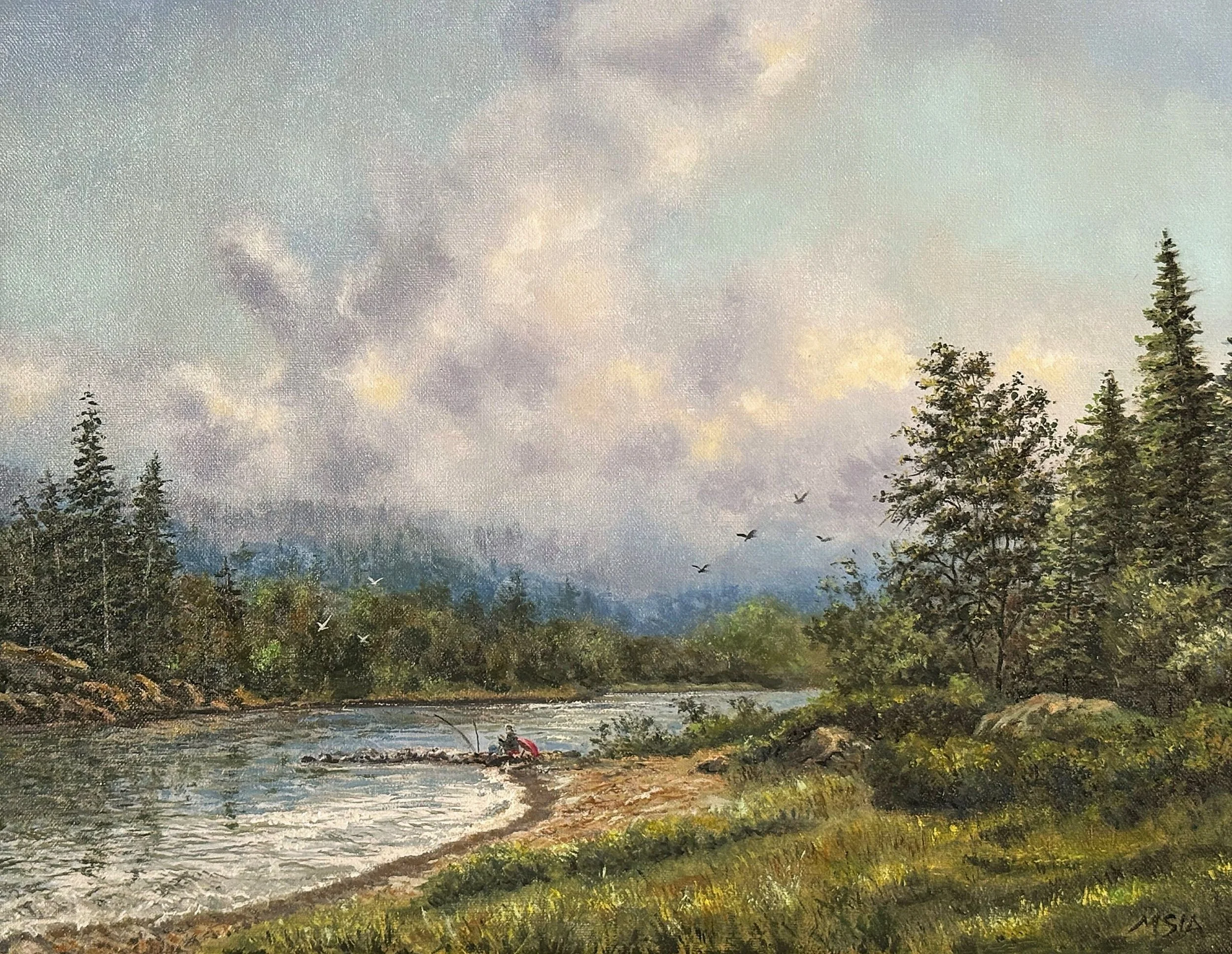  Cast and Current  
11" × 14"&nbsp;&nbsp;&nbsp;&nbsp;&nbsp;&nbsp;2025