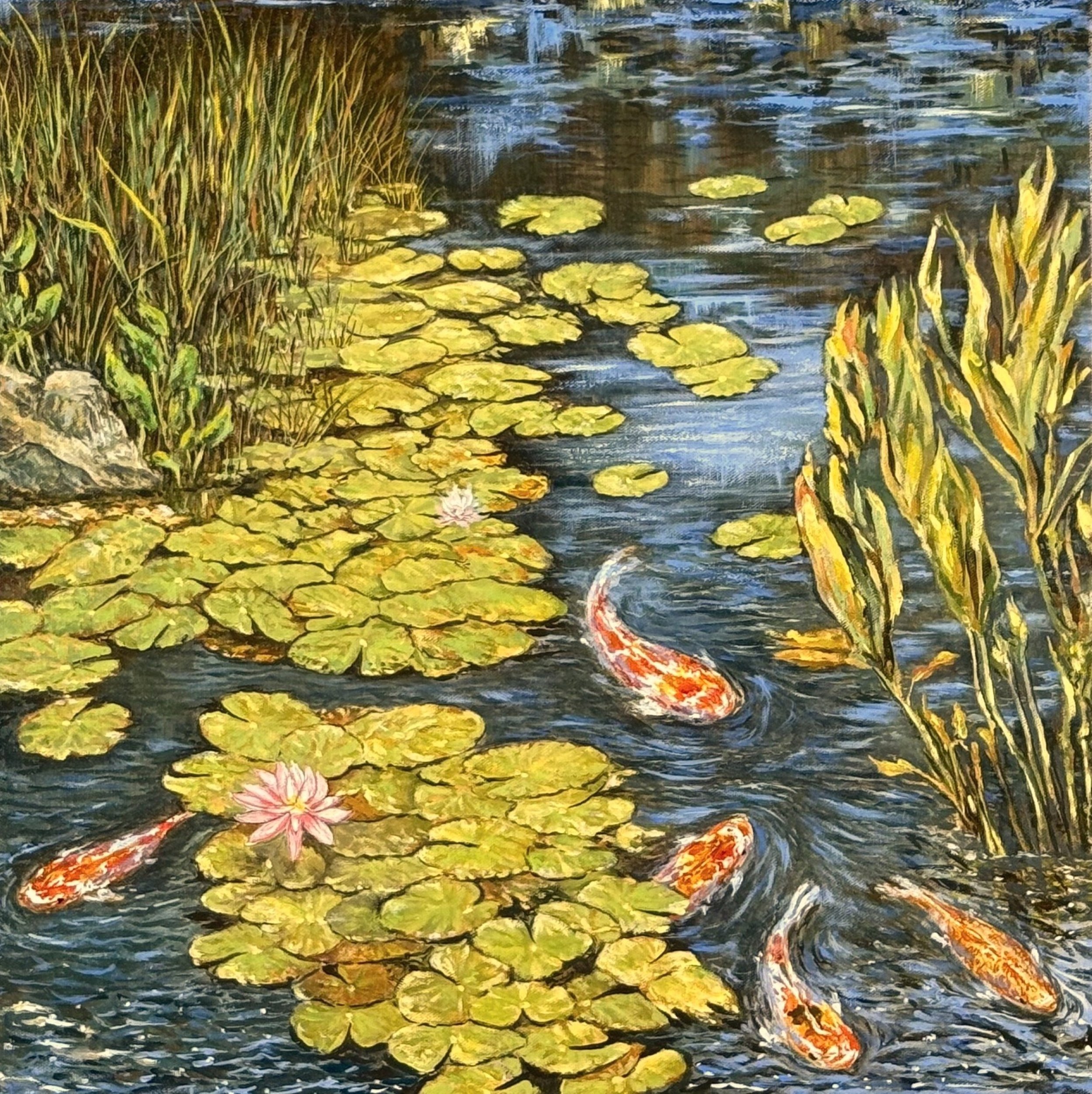  Circle of Light  
20" × 20"&nbsp;&nbsp;&nbsp;&nbsp;&nbsp;&nbsp;2025