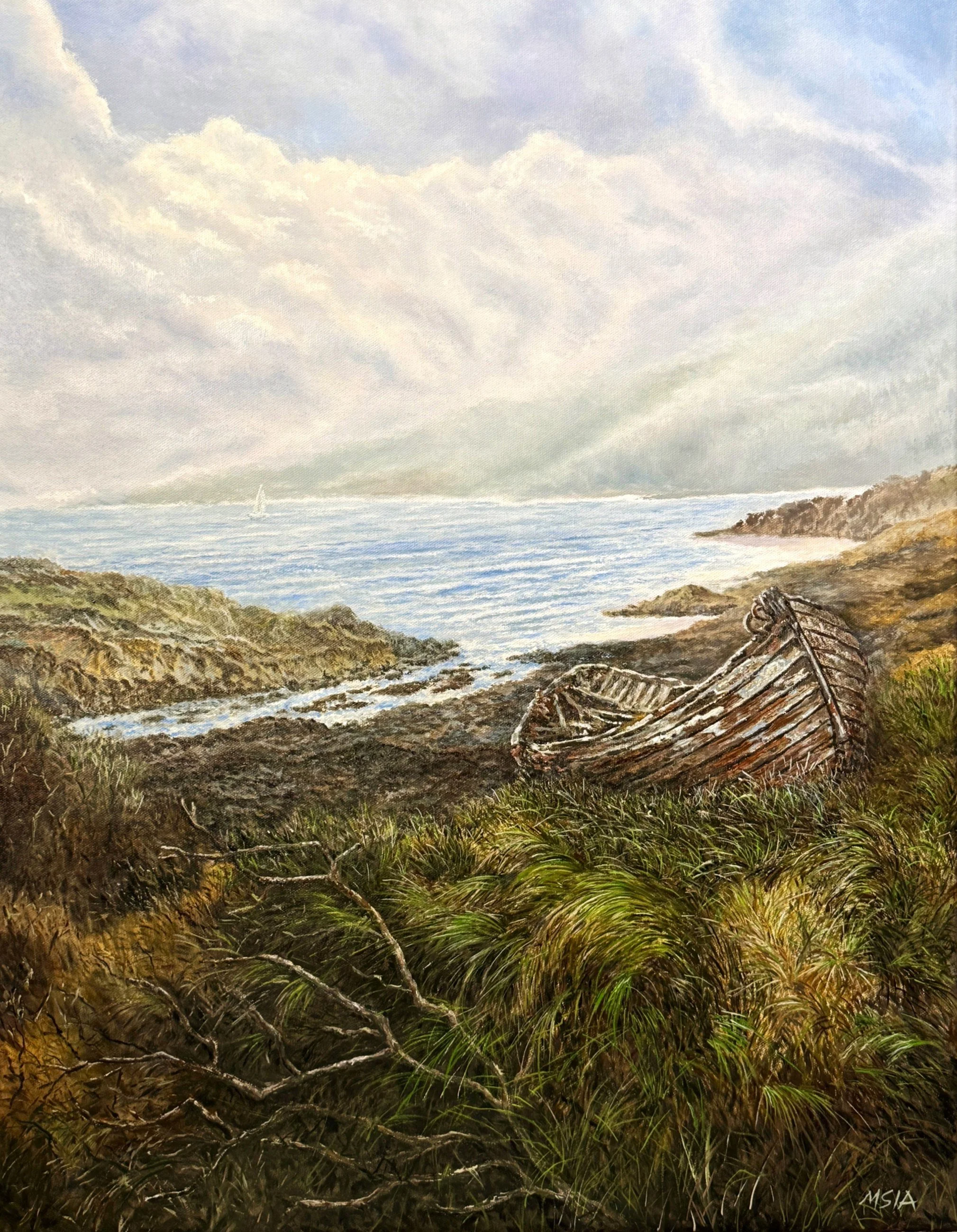  Anchored Memory  
28" × 22"&nbsp;&nbsp;&nbsp;2026&nbsp;&nbsp;&nbsp;Exhibited/Awarded