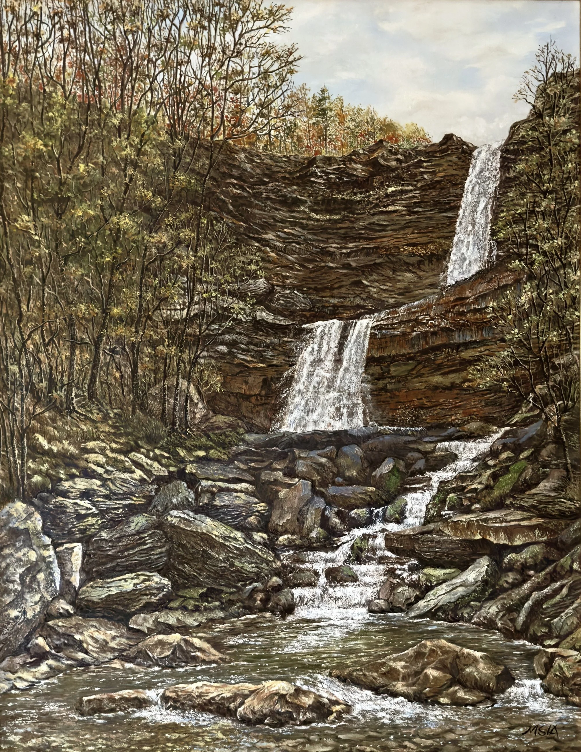  The Nature's Tiers  
28" × 22"&nbsp;&nbsp;&nbsp;&nbsp;&nbsp;&nbsp;&nbsp;&nbsp;&nbsp;2024