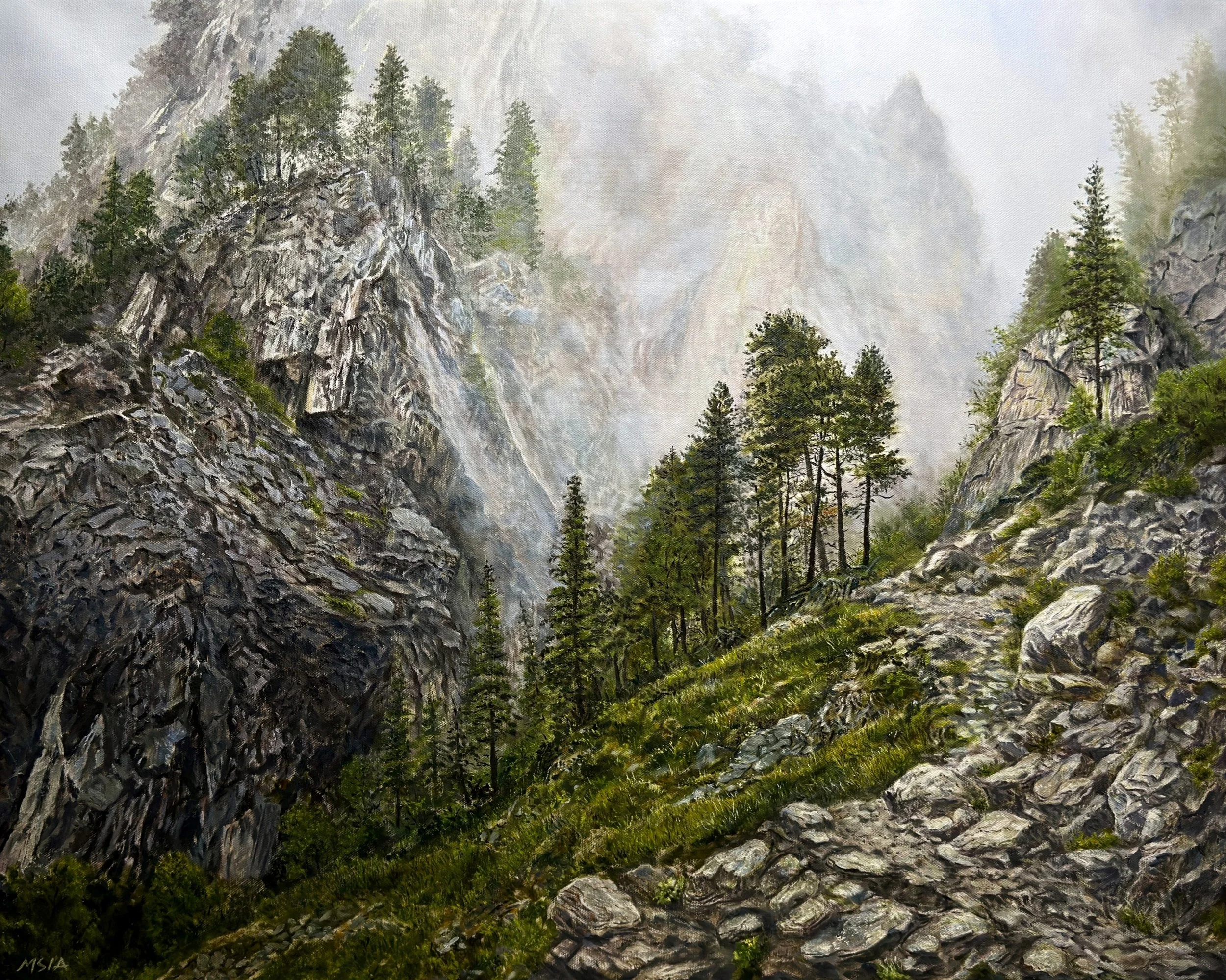  Where the Mountains Hold Their Breaths  
24" × 30"&nbsp;&nbsp;&nbsp;&nbsp;&nbsp;&nbsp;&nbsp;&nbsp;&nbsp;2026