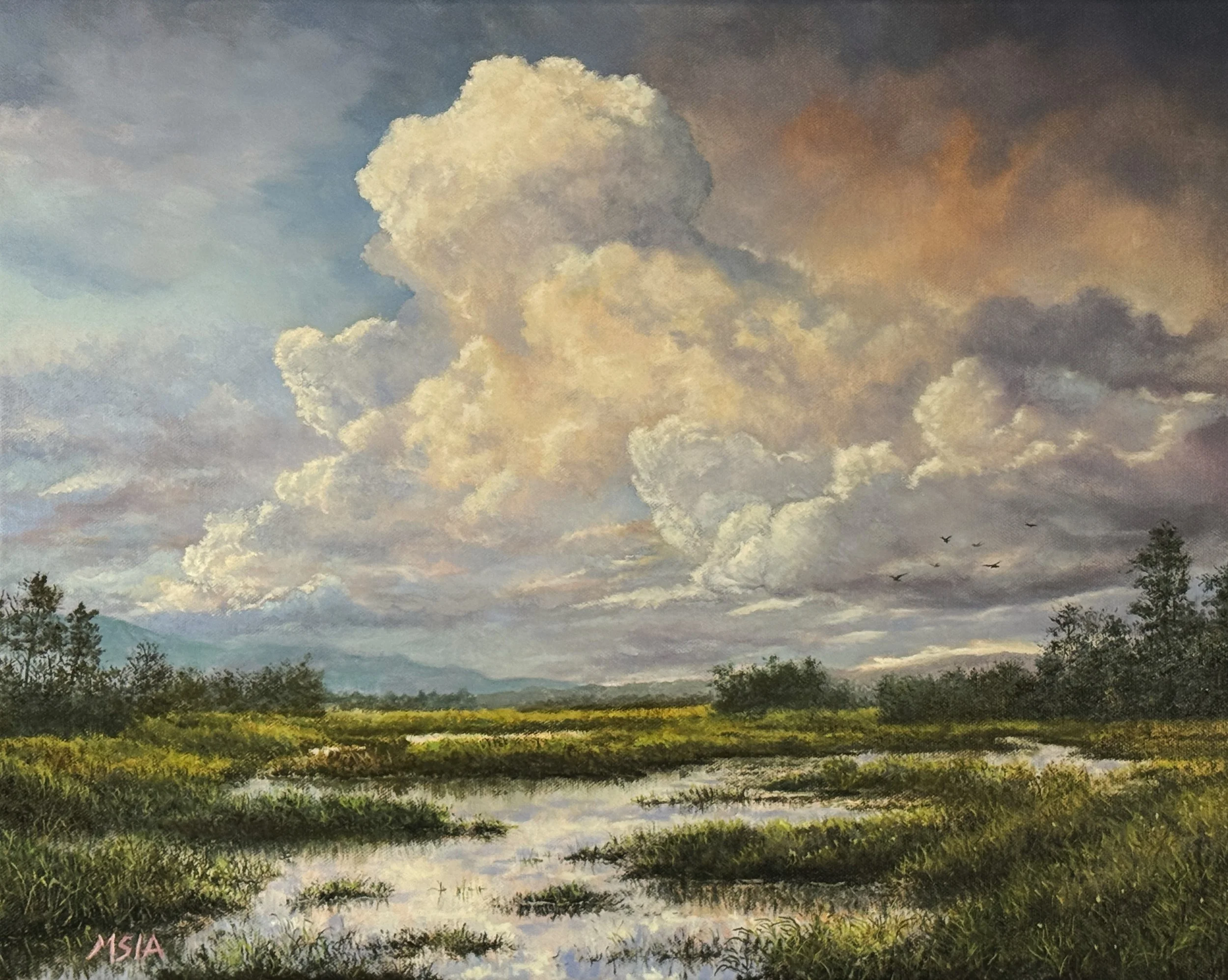  Towering Cumulus  
16" × 20"&nbsp;&nbsp;&nbsp;&nbsp;&nbsp;&nbsp;&nbsp;&nbsp;&nbsp;2025