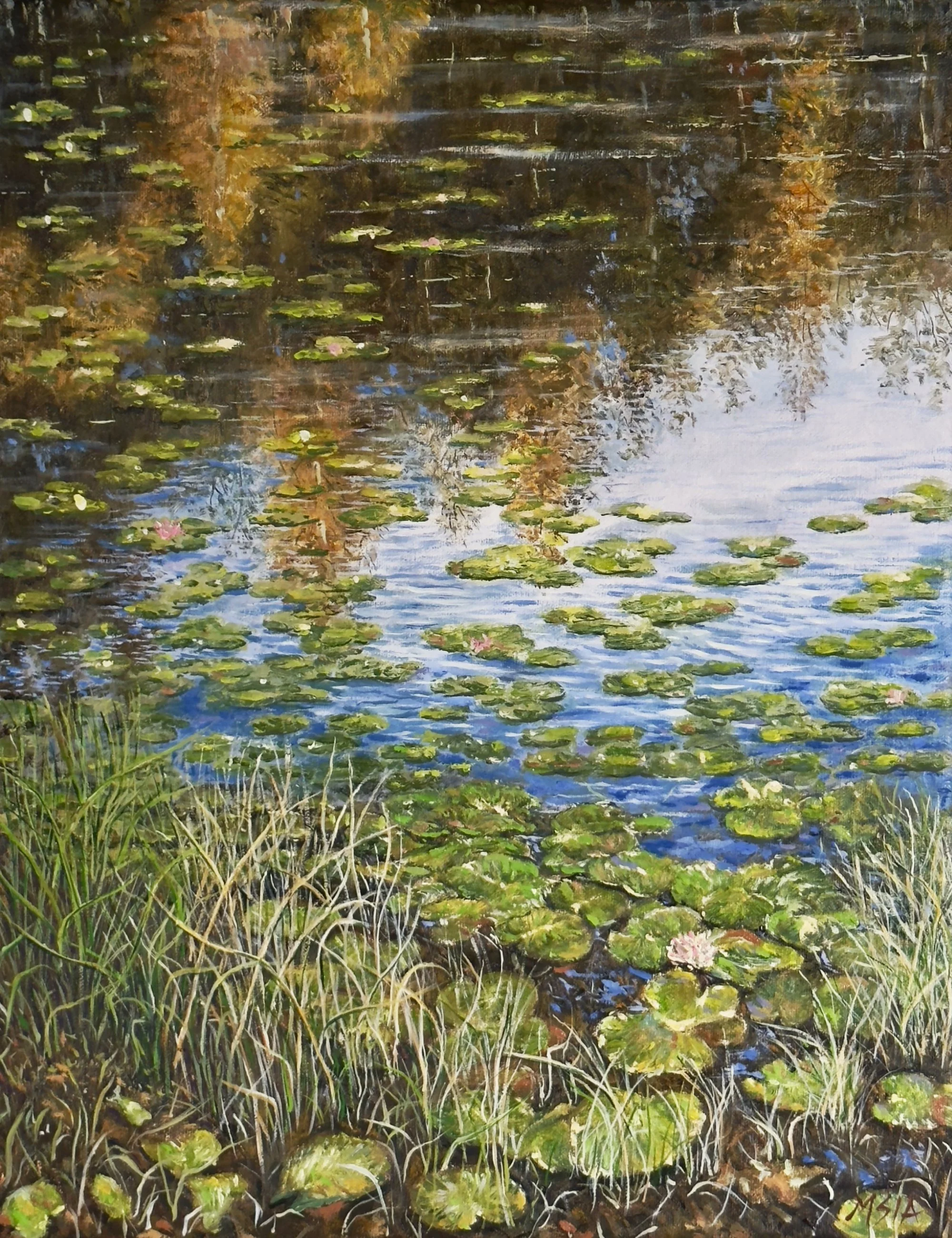  Autumn Reflections  
14" × 11"&nbsp;&nbsp;&nbsp;&nbsp;&nbsp;&nbsp;2025