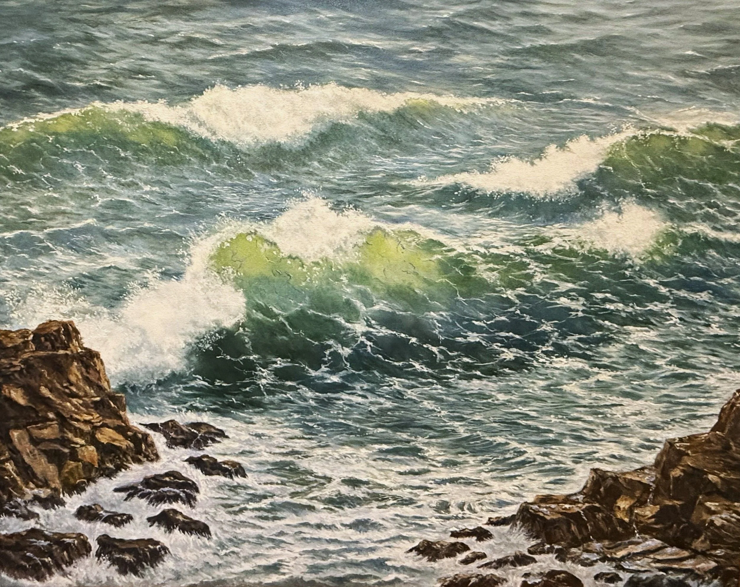  Pressure Between Rocks  
24" × 30"&nbsp;&nbsp;&nbsp;&nbsp;&nbsp;&nbsp;2025