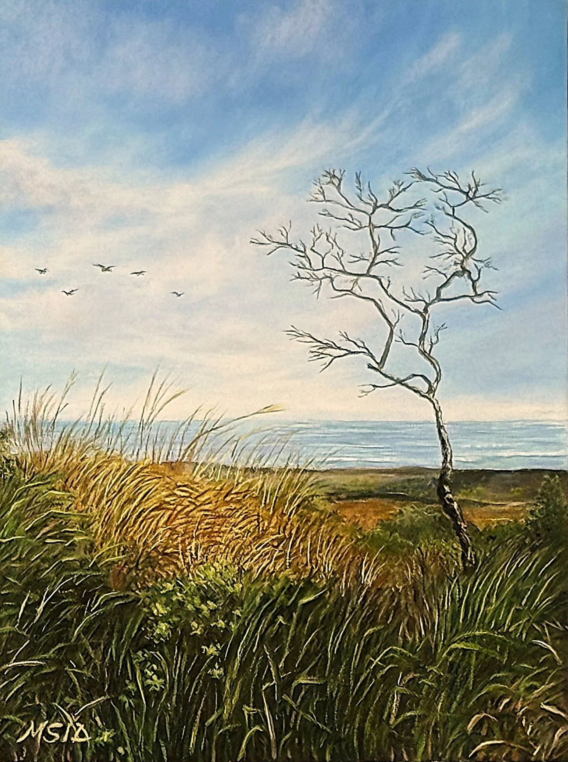  The Wind Keeps the Tree  
12" × 9"&nbsp;&nbsp;&nbsp;&nbsp;&nbsp;&nbsp;2004