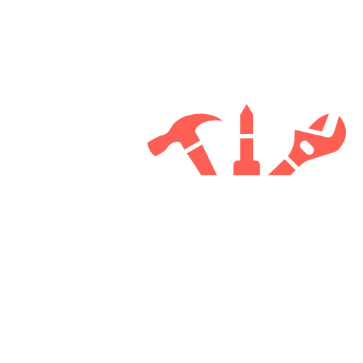 Spreadsheet icon with tools, including hammer and wrench.