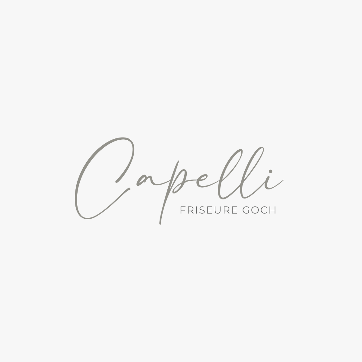 Logo Capelli Friseure Goch, Referenz, Zusammenarbeit, Design, Werbung, Wirkung, Social Media, Kampagne
