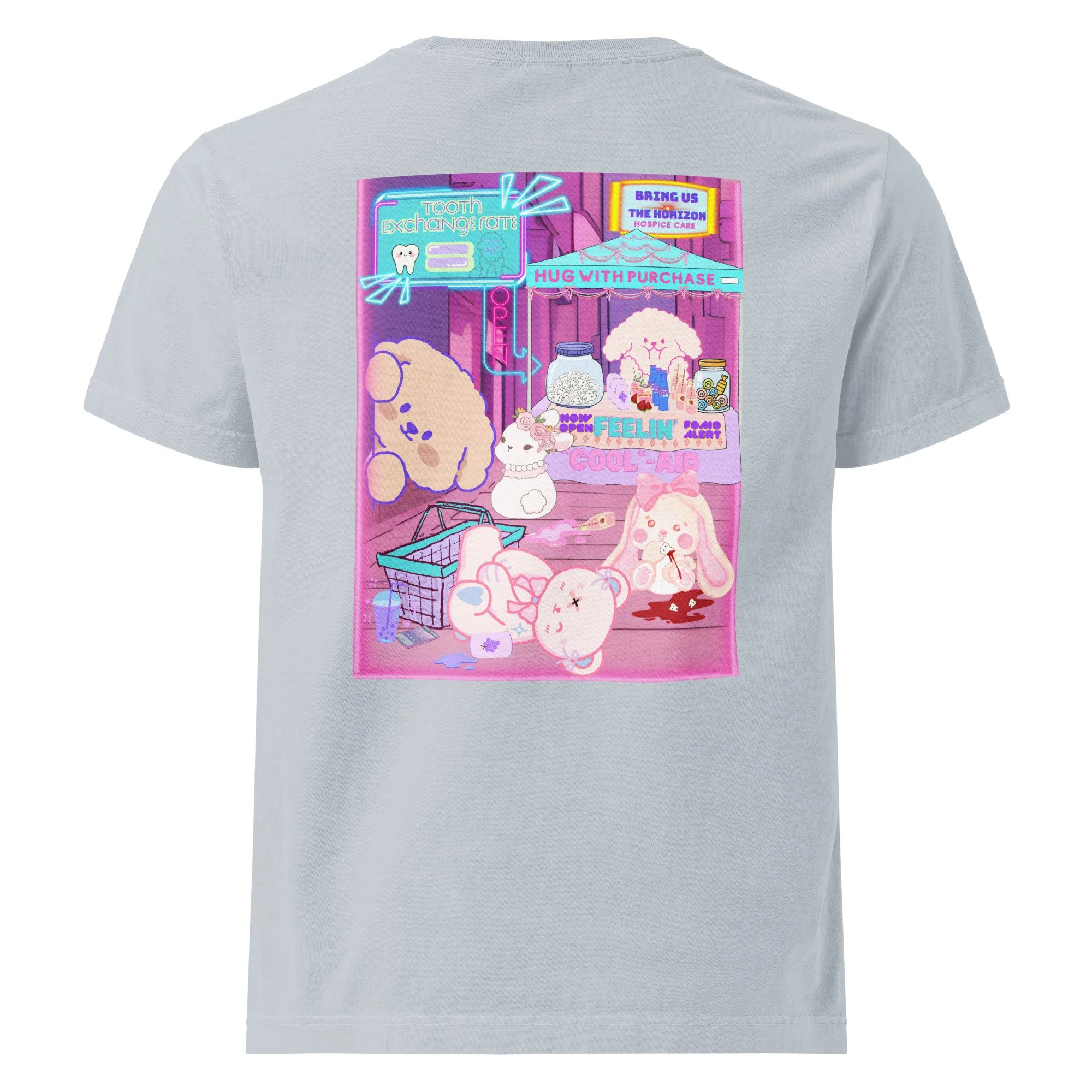 kool aid bring me the horizon fan art tshirt, moody and playful