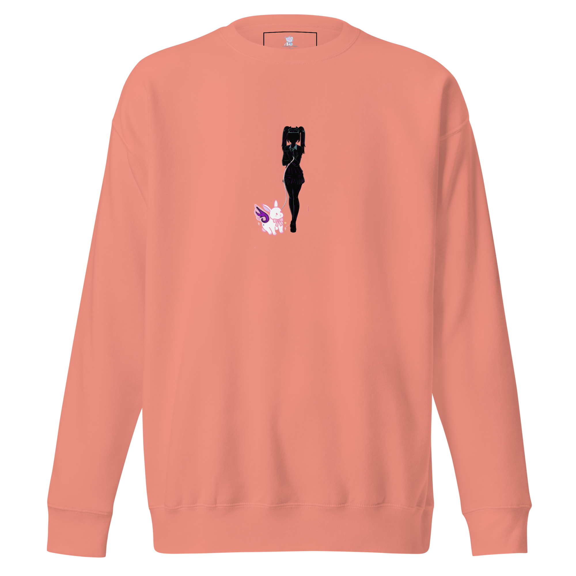 Plot Twist & Bookish Vol.1 Coquette Sweatshirt front view, whimsical bookish atmospheric design