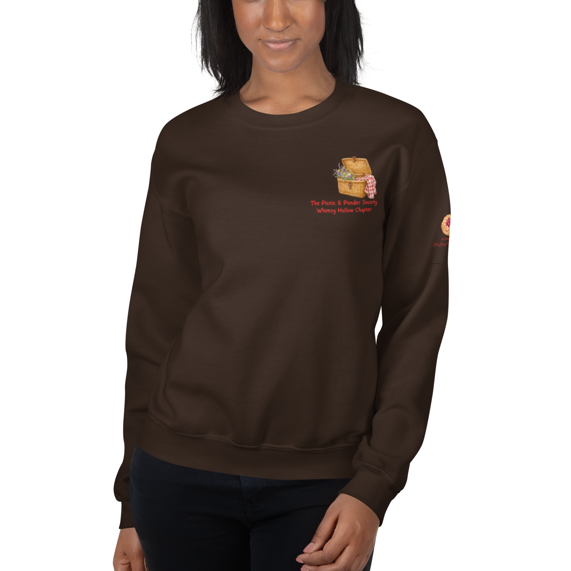The Picnic And Ponder Society Cozy Sweatshirt