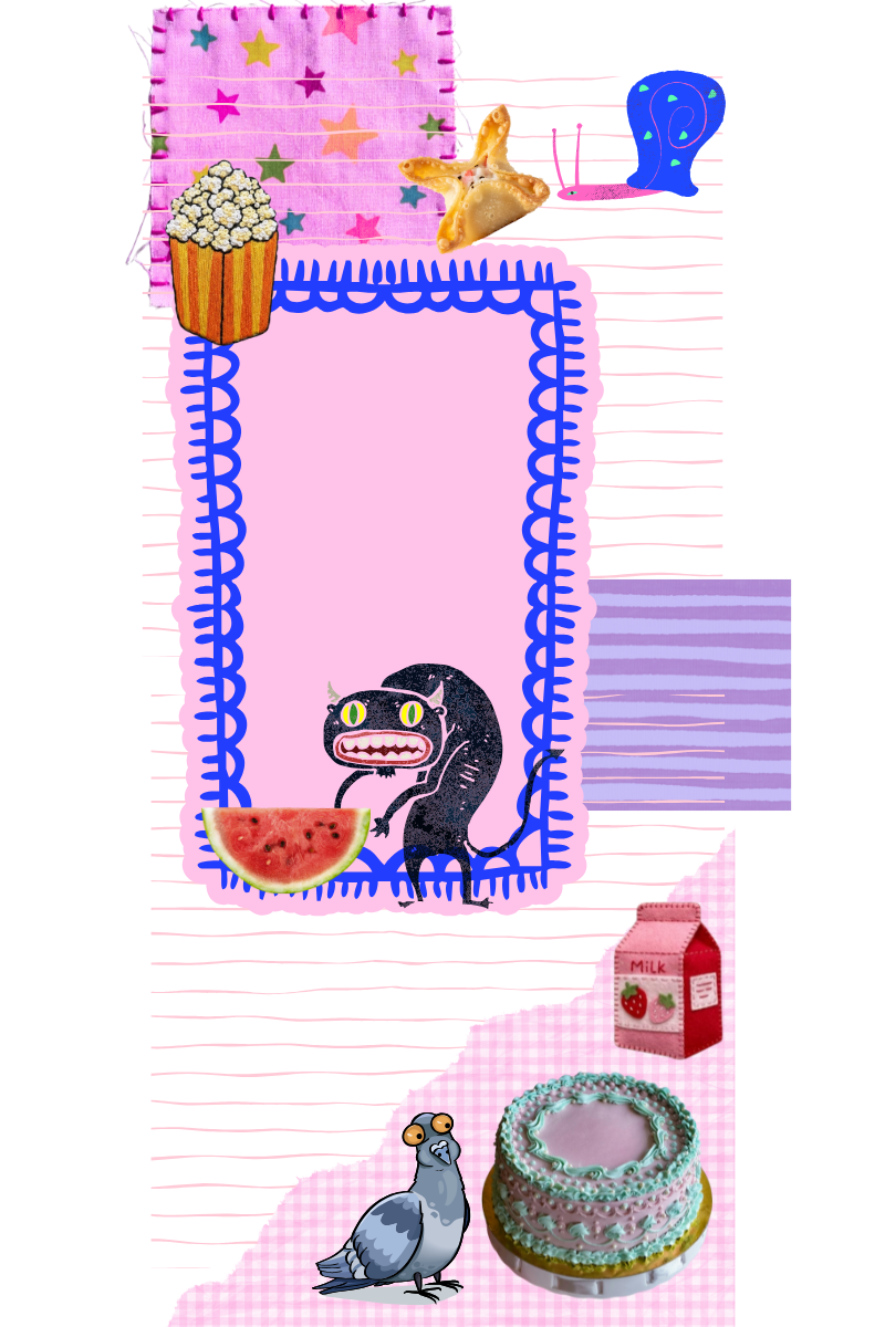 whimsical and hilariously weird grocery shopping list