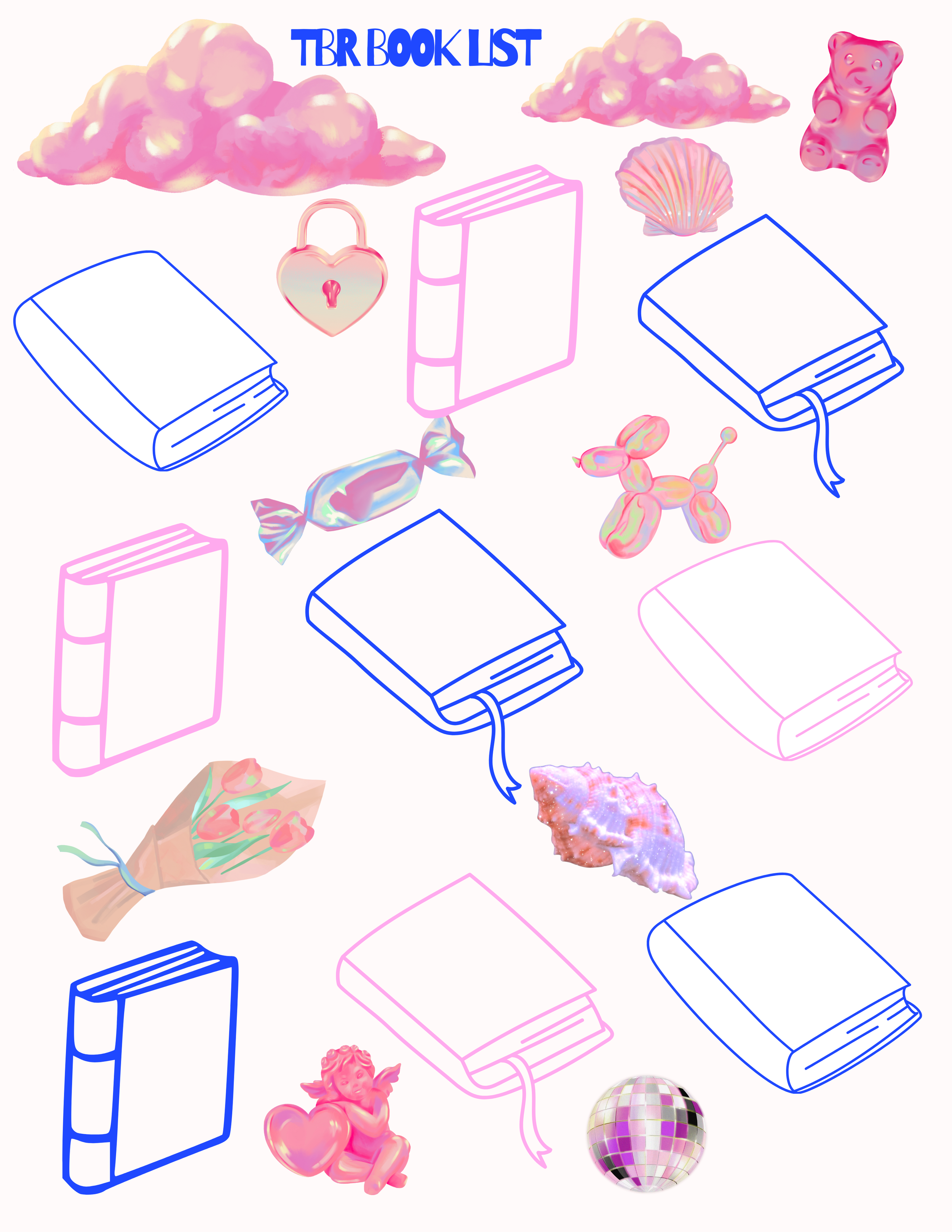 PDF reading journal pages for book clubs and personal journaling