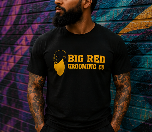 Big Red Tee - Black