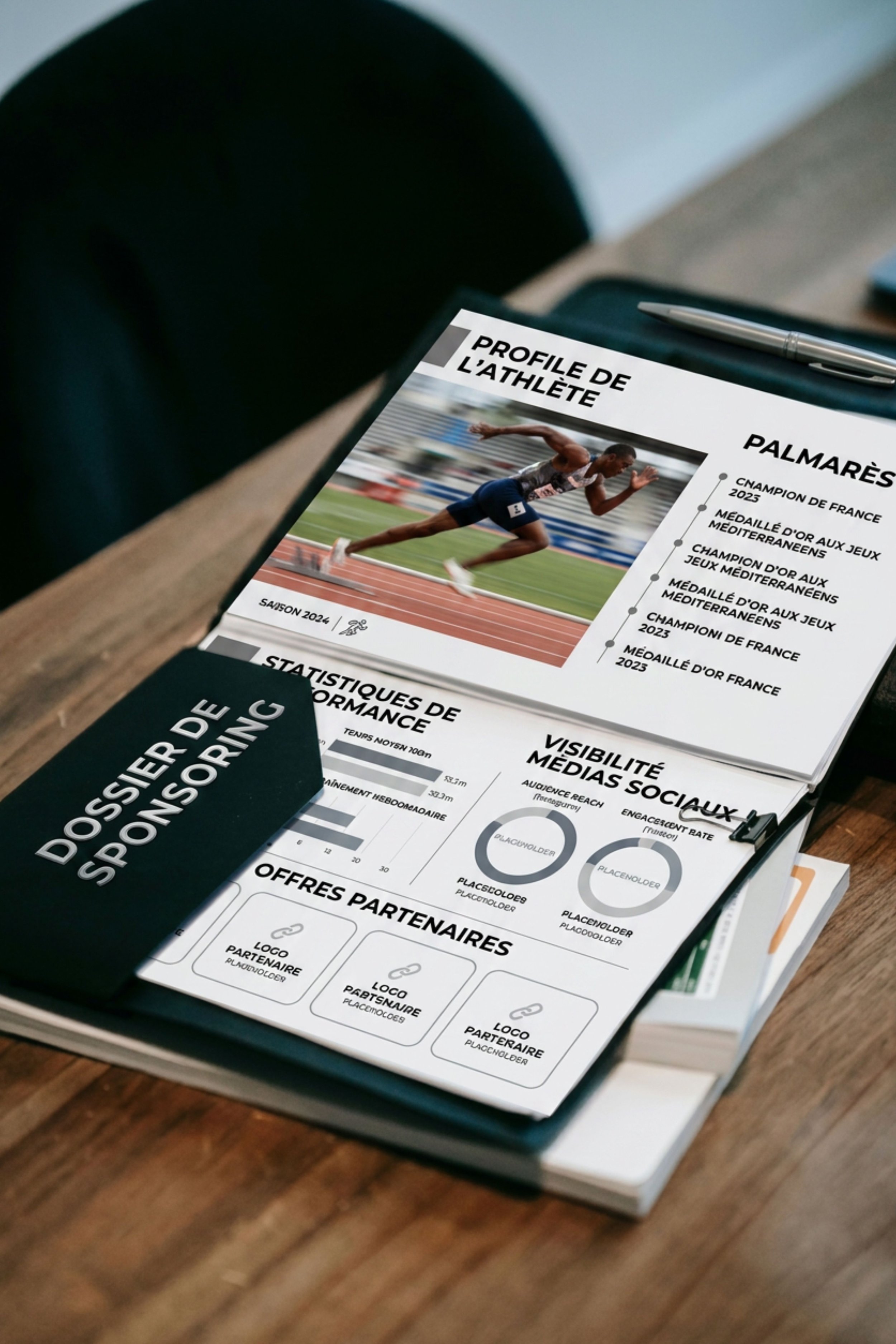 Dossier de sponsoring athlète : modèle, structure et exemples concrets (guide 2026)