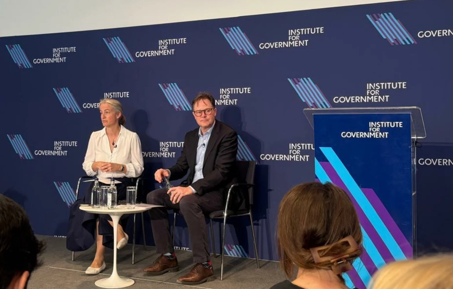 "Politics without power is like a car without fuel”: Nick Clegg speaks at the Institute for Government