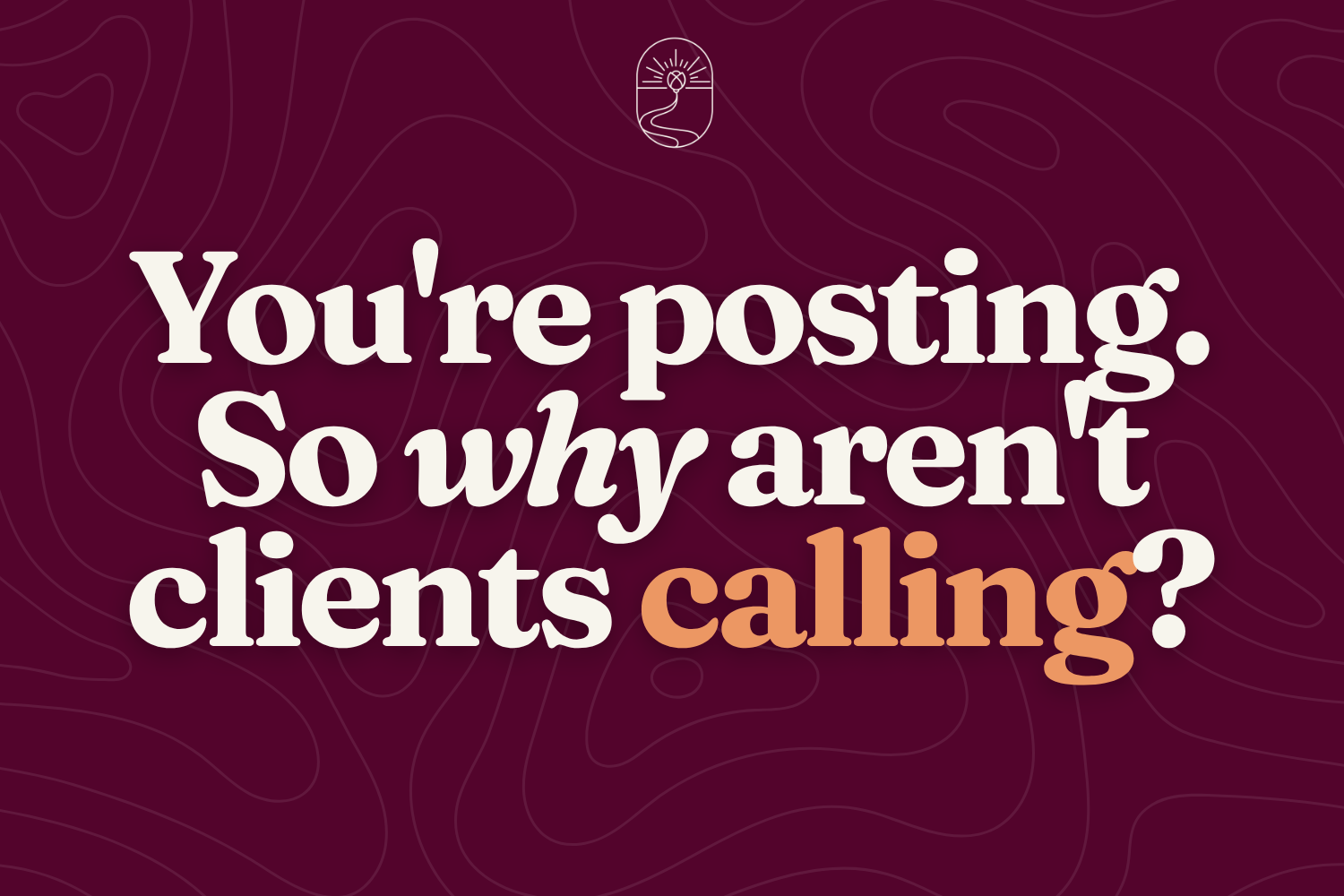 Why posting consistently isn't growing your consulting business