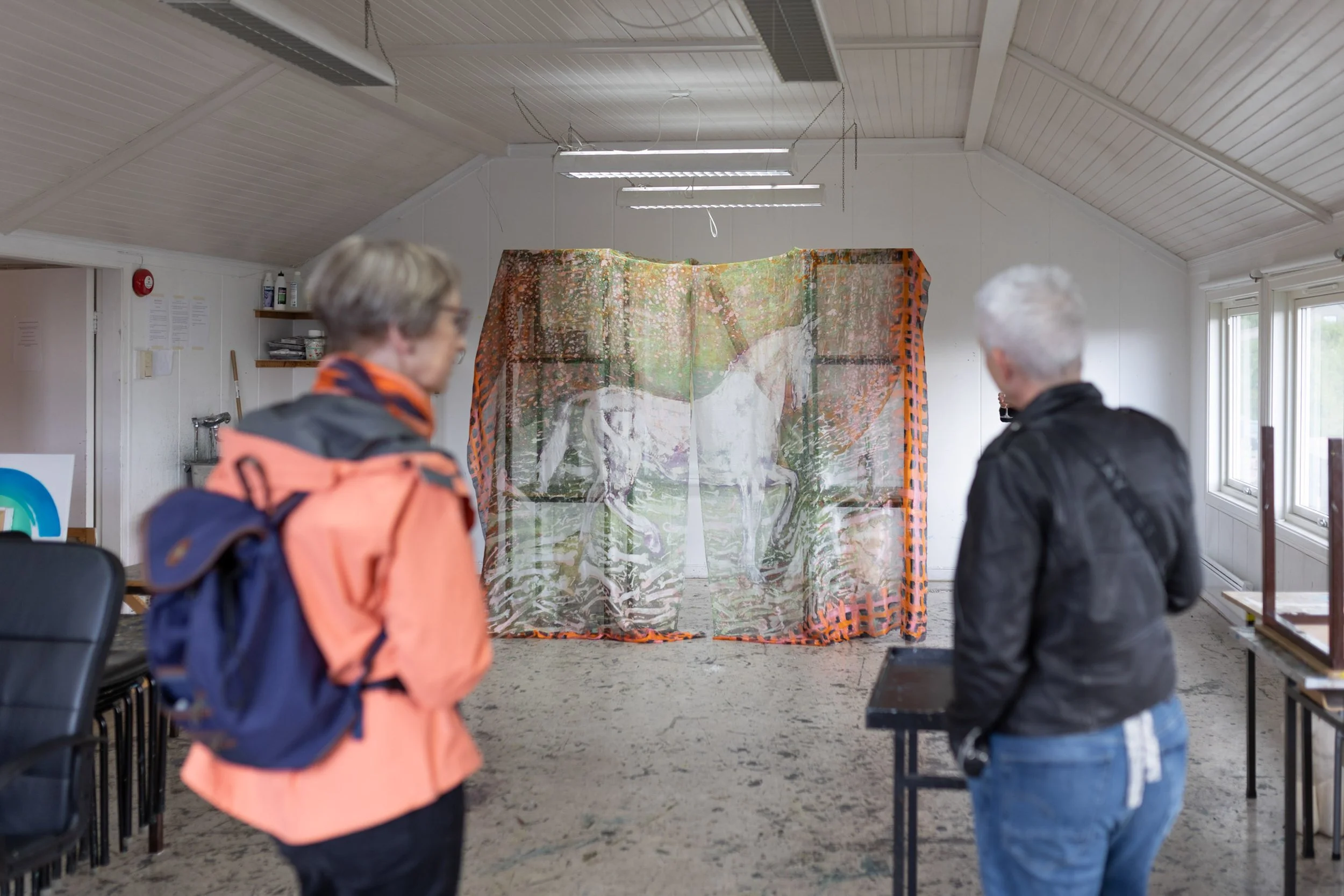 Dokumentasjon av Midtsommerfestival ved Heimdal Kunstforening – foto: Lili Zaneta