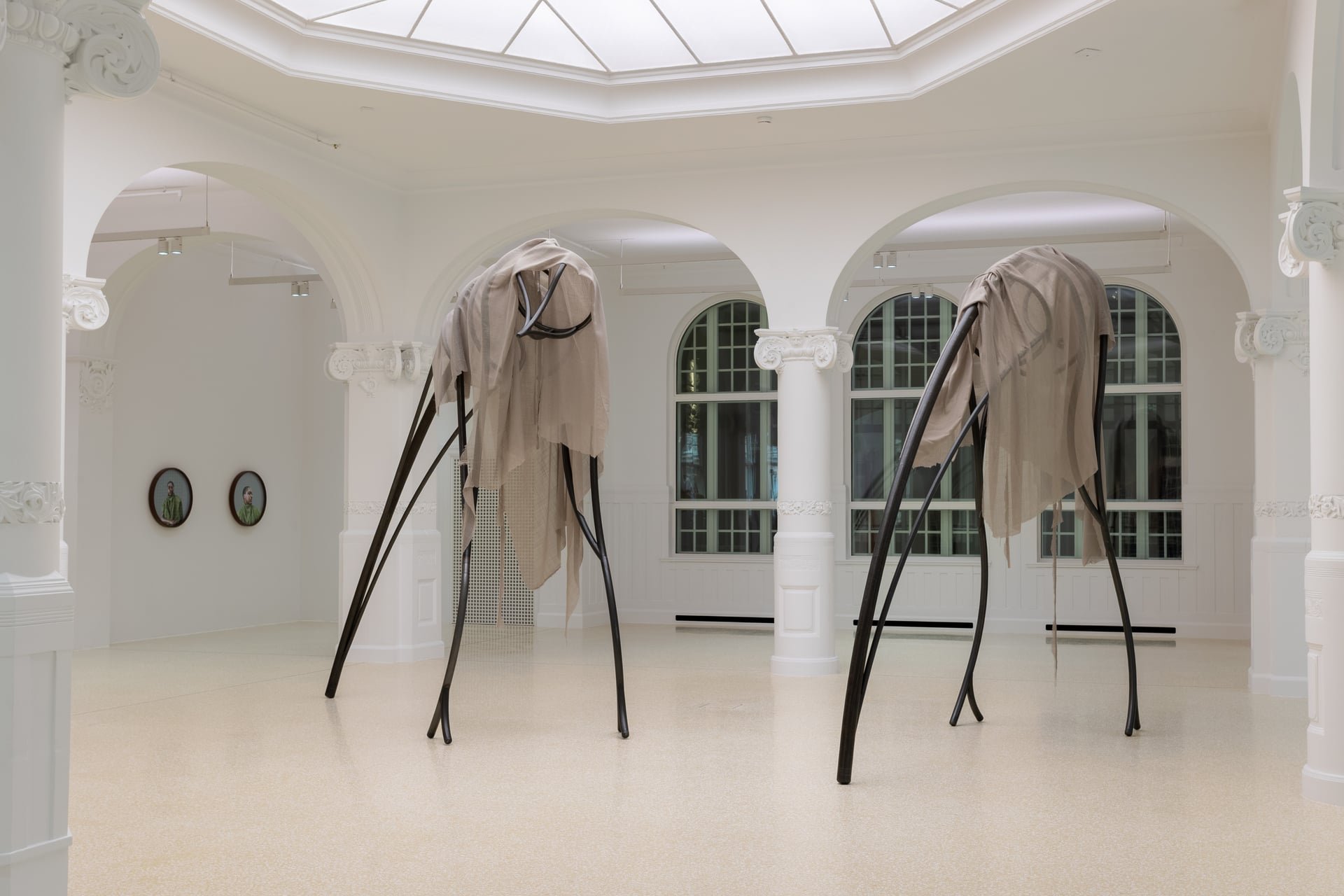 Dokumentasjon av utstilling av Sandra Mujinga ved PoMo Trondheim – foto: Lili Zaneta