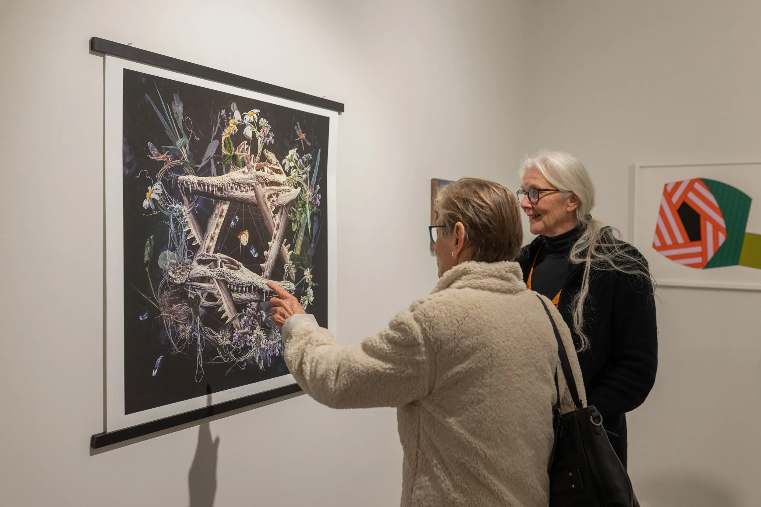 Publikum i kunstneratelier under Trondheim Open