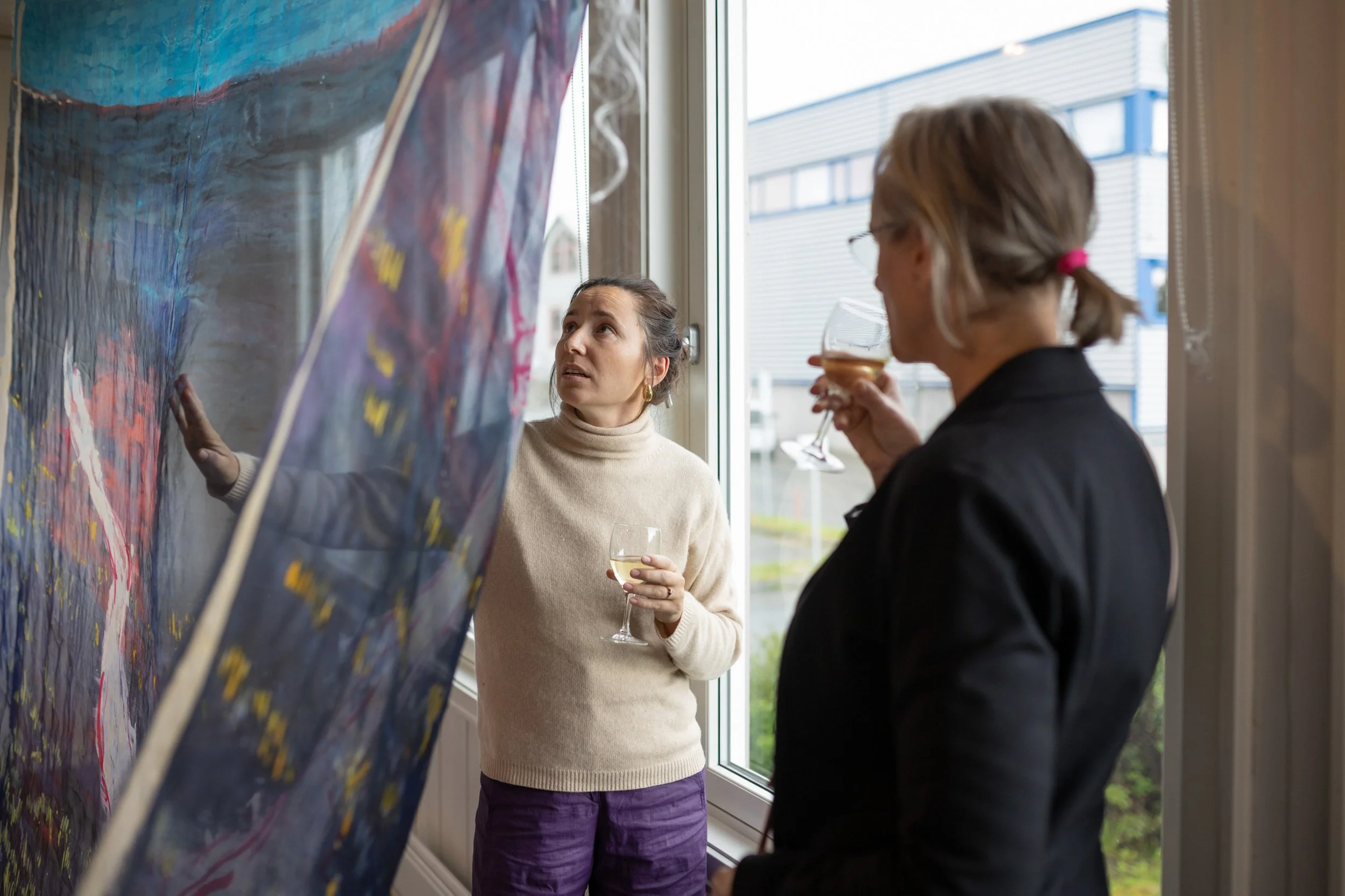 Dokumentasjon av Midtsommerfestival ved Heimdal Kunstforening – foto: Lili Zaneta