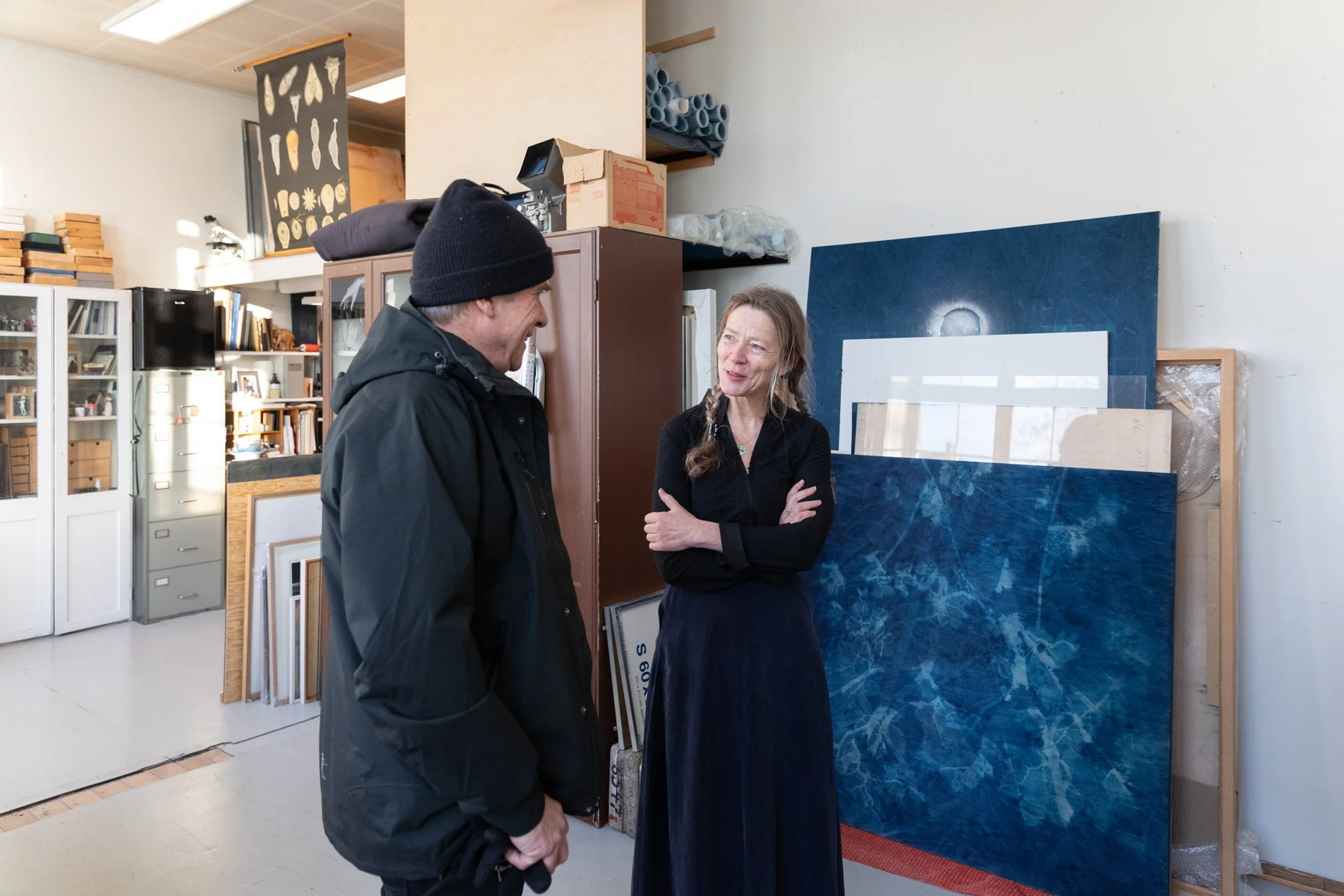 Dokumentasjon av jubileumsarrangement ved Lademoen Kunstnerverksteder – foto: Lili Zaneta