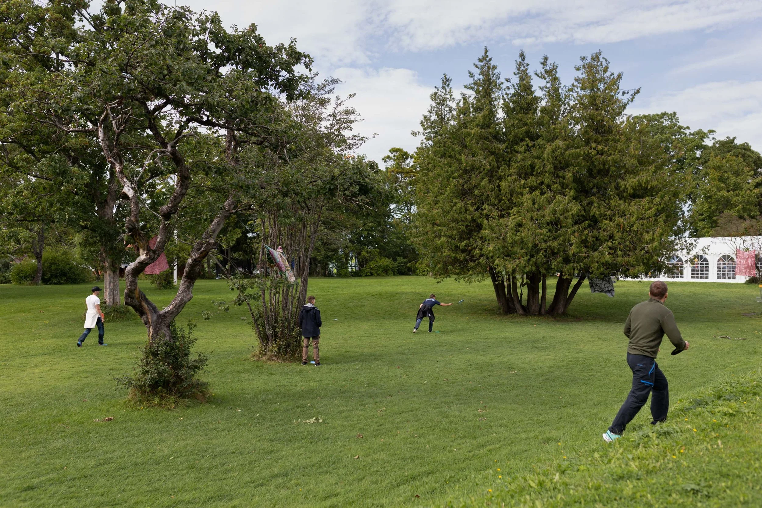 Dokumentasjon av kunstarrangement under Kunstfest Rotvoll – foto: Lili Zaneta