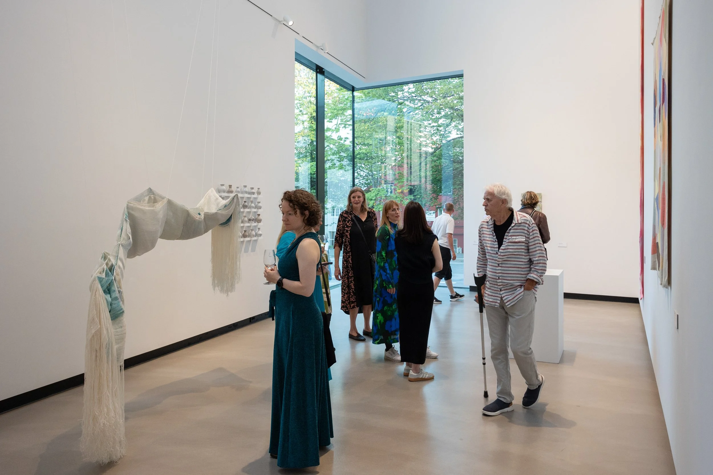 Dokumentasjon av Årsutstillingen ved Kjøpmannsgata Ung Kunst – foto: Lili Zaneta