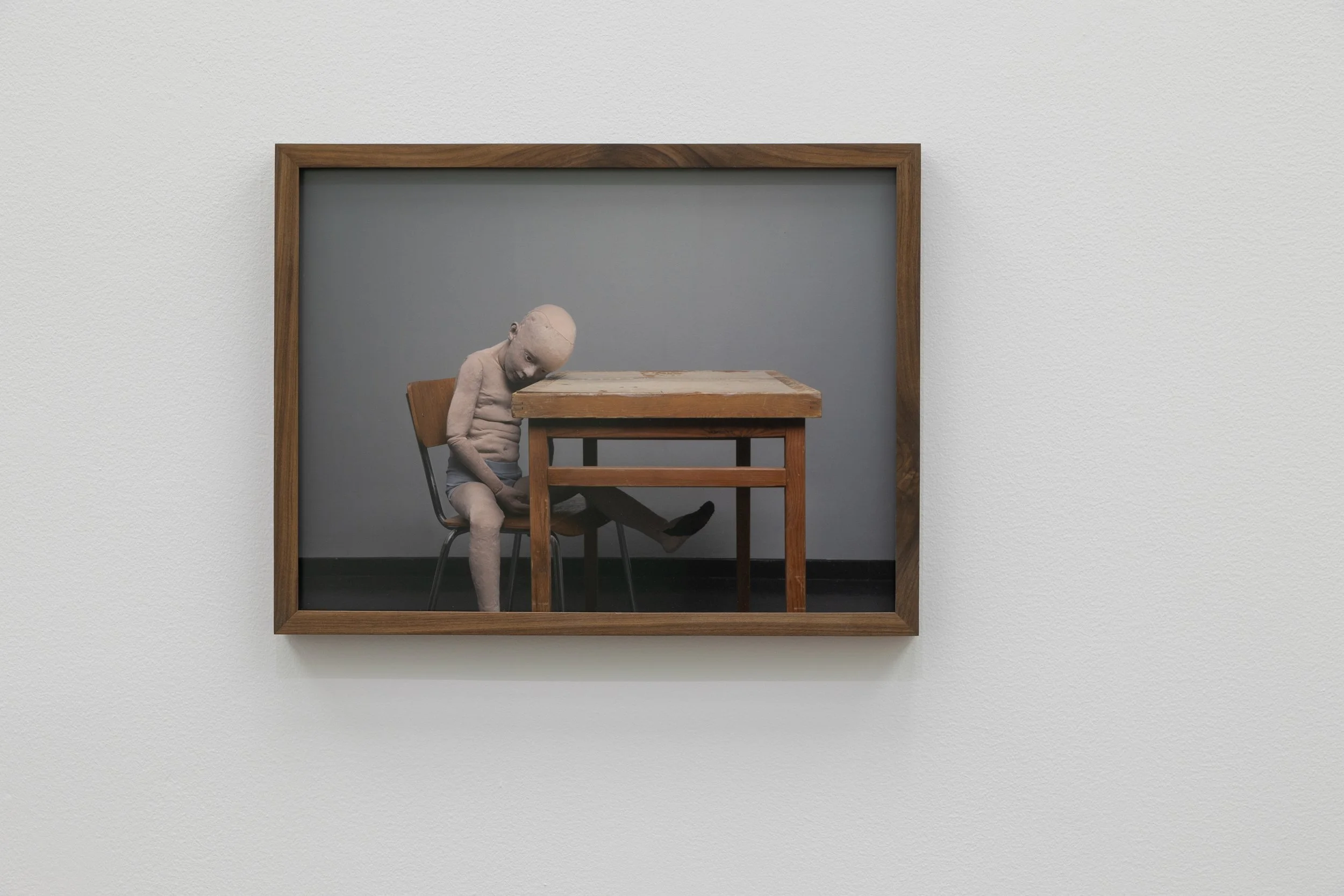 Utstillingsdokumentasjon av «Rekonstruksjon – Psyket» av Anna Odell ved Trondheim Kunstmuseum – foto: Lili Zaneta