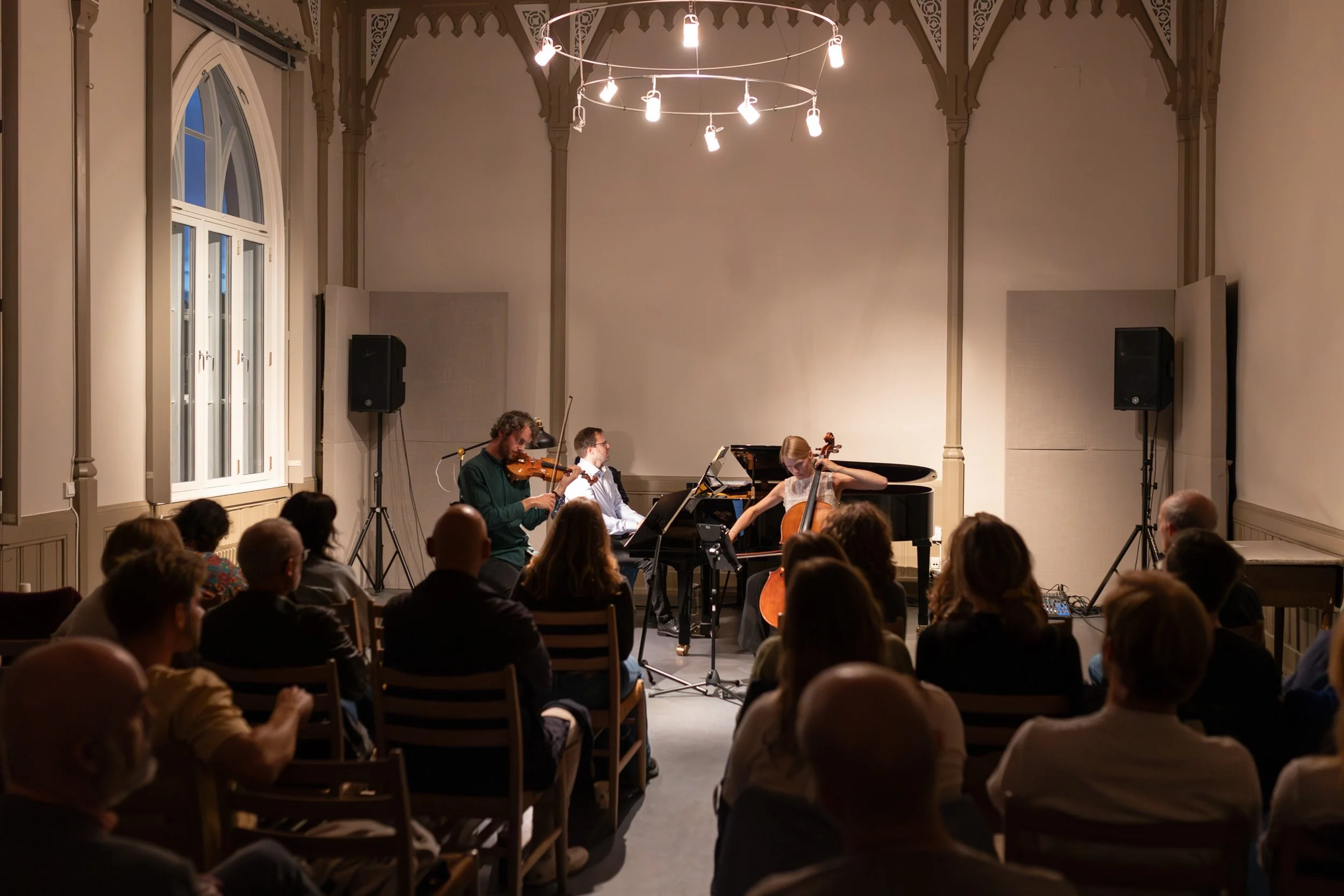 Dokumentasjon av kunstarrangement under Kunstfest Rotvoll – foto: Lili Zaneta