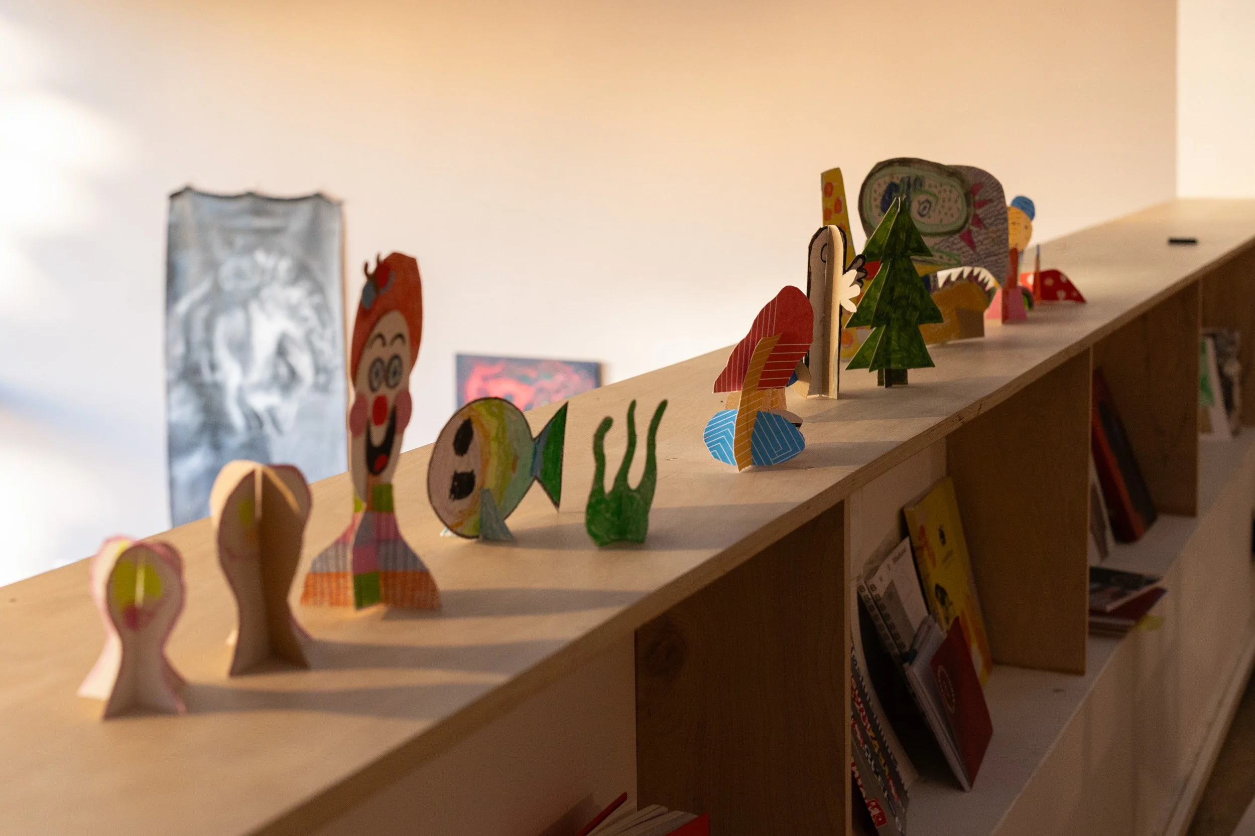 Publikum i kunstneratelier under Trondheim Open