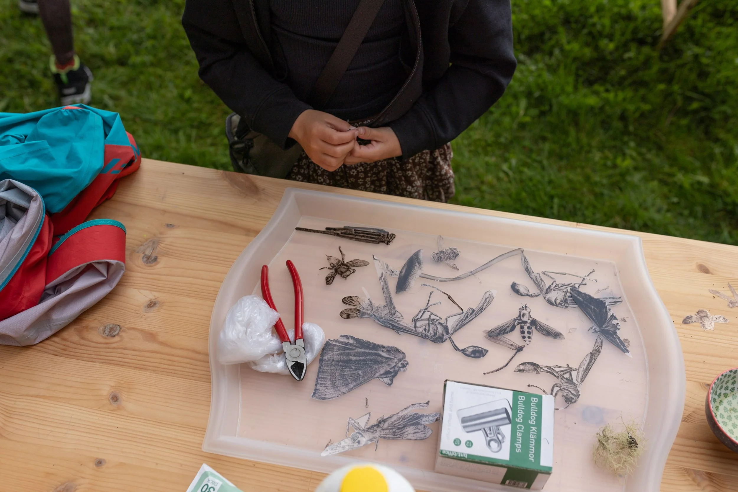 Dokumentasjon av kunstarrangement under Kunstfest Rotvoll, barneverksted kunst – foto: Lili Zaneta