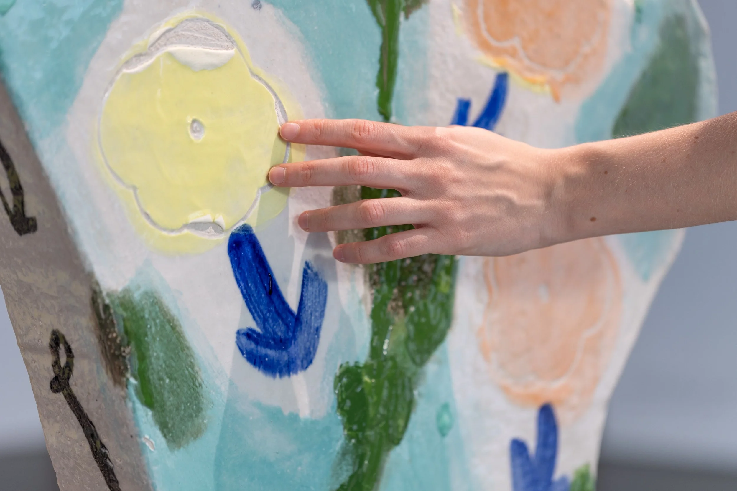 Dokumentasjon av utstillingen «Reis deg» av Marthe Elise Stramrud ved Trondheim Kunstmuseum – foto: Lili Zaneta