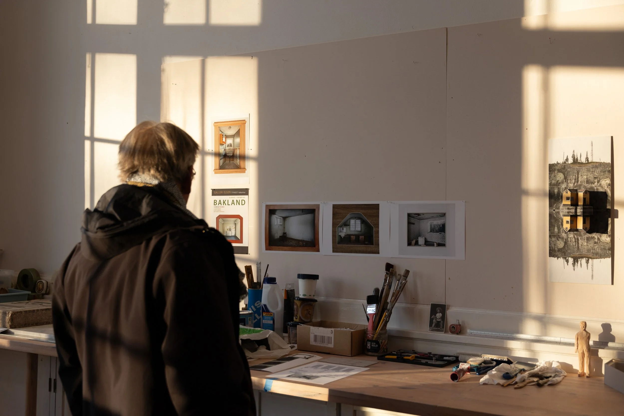 Dokumentasjon av jubileumsarrangement ved Lademoen Kunstnerverksteder – foto: Lili Zaneta